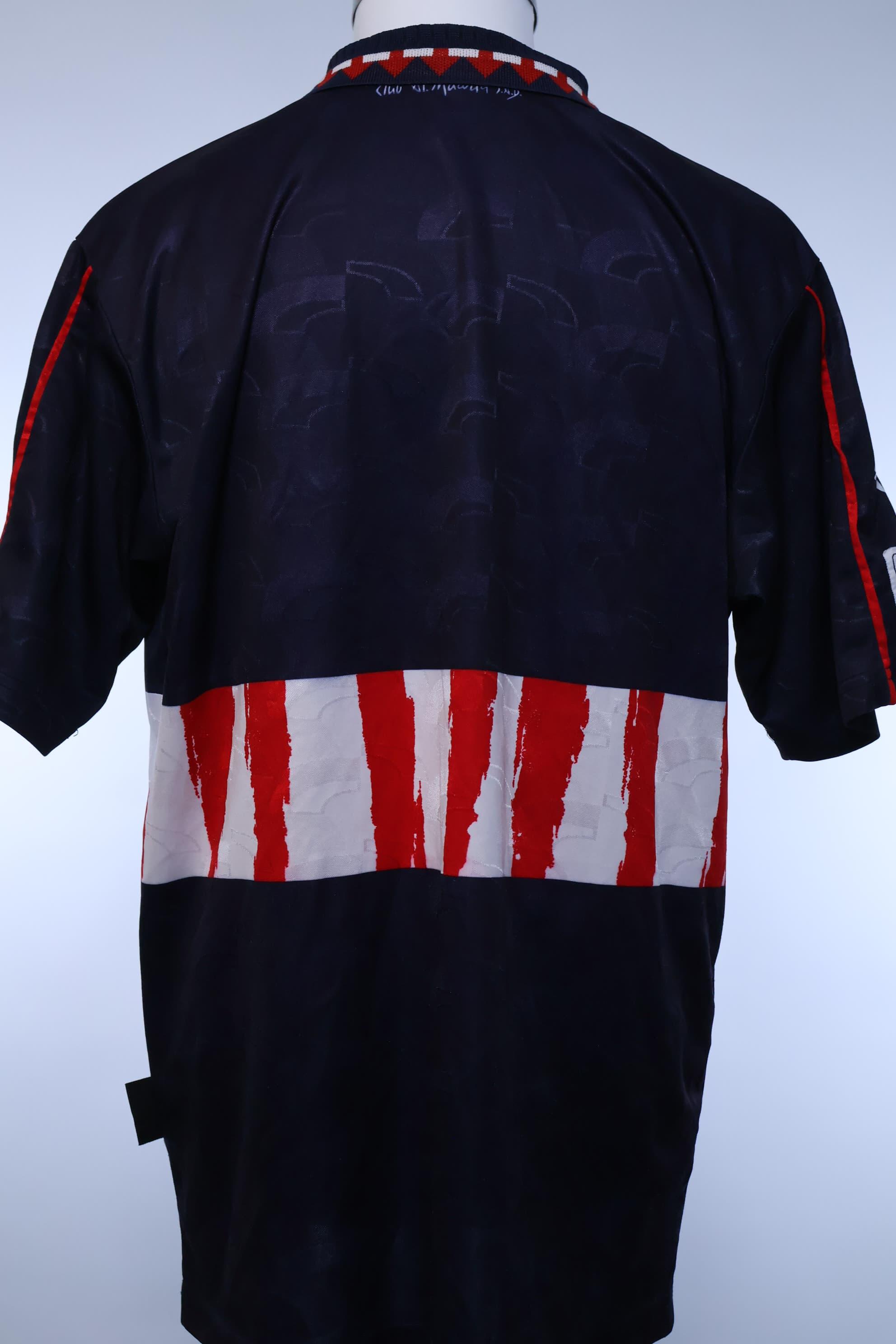 Atlético De Madrid 1997/98 Away Shirt - L- BACK