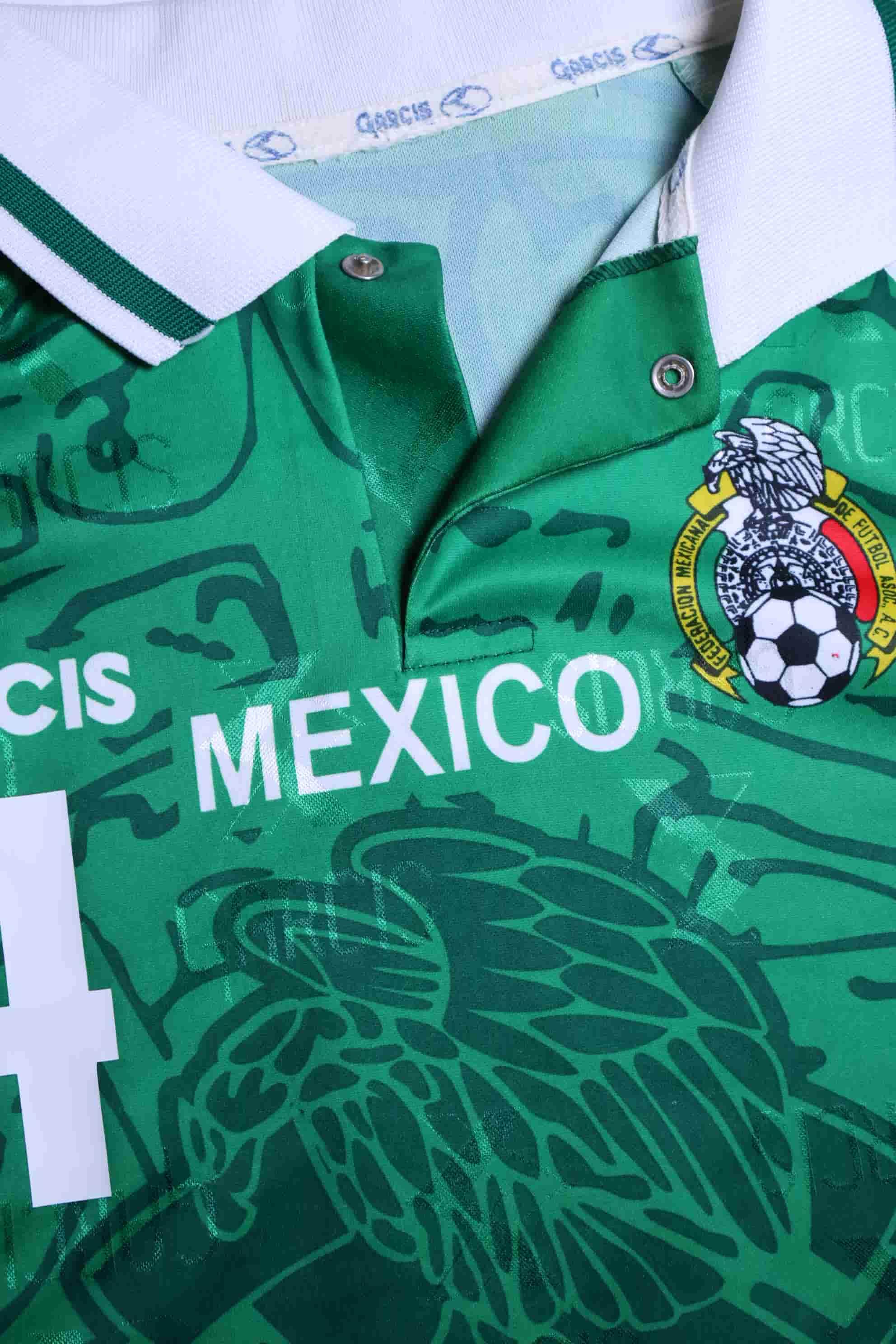 Mexico 1999/ R.Marquez #4 Home Shirt - L- TAGS