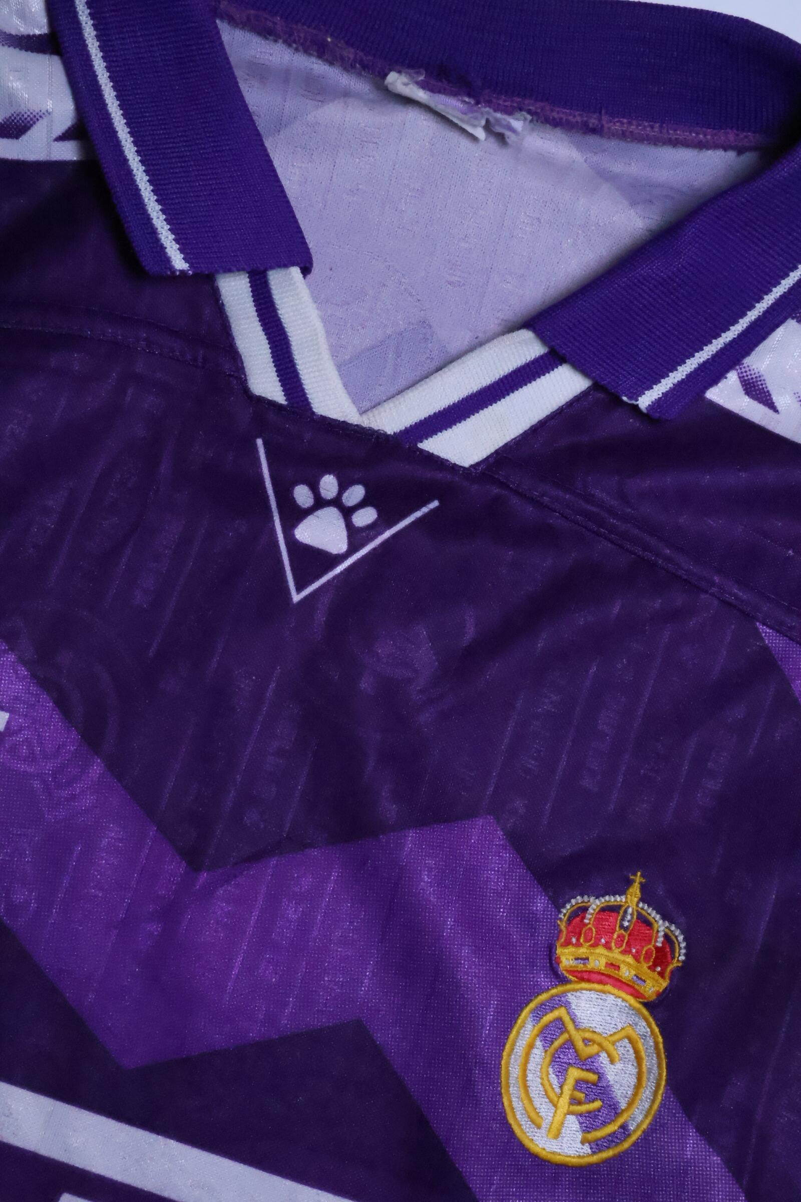 Real Madrid 1996/97 Away Shirt - XL Authenic Original Football Shirt