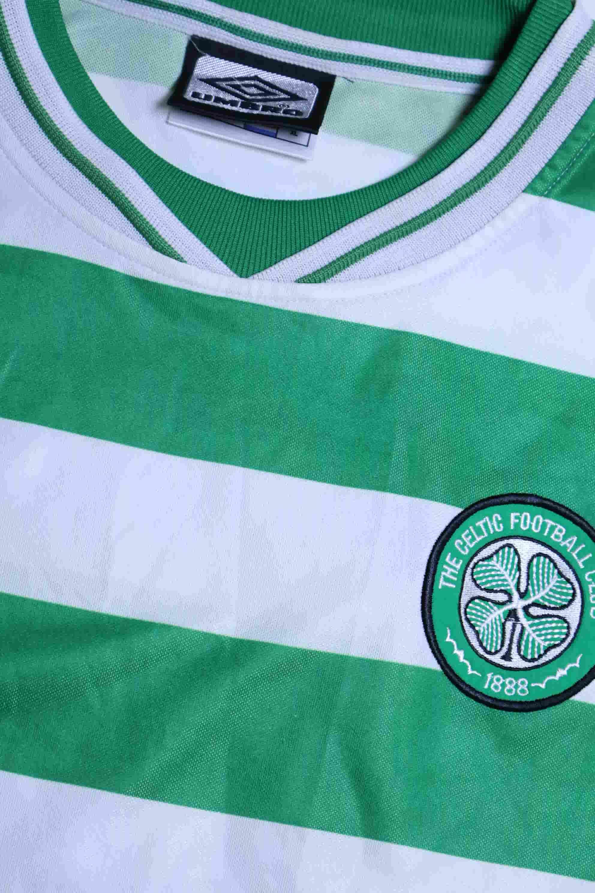 Celtic F.C 1999/03 Home Shirt - XL- TAGS