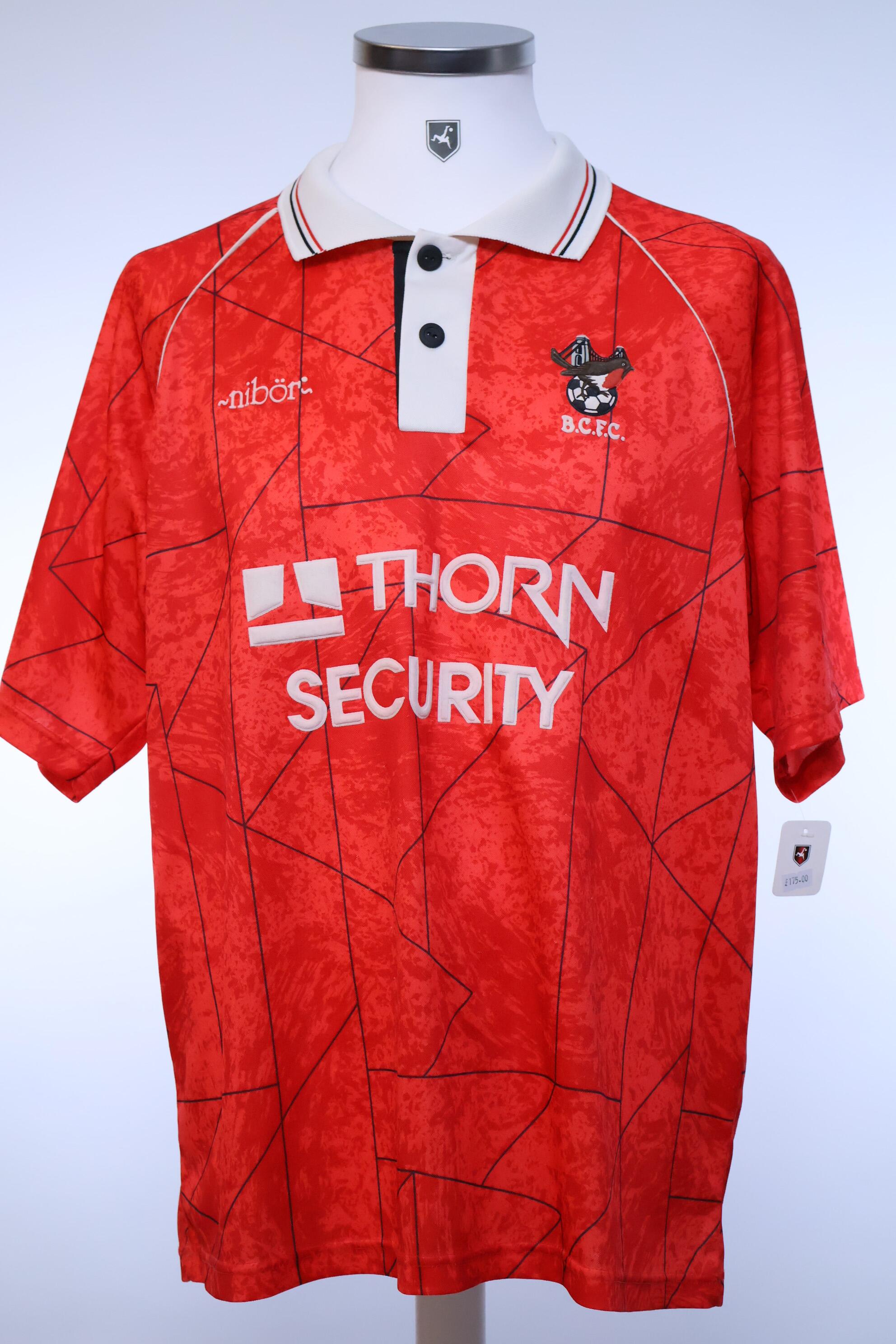 Bristol City F.C 1992/93 Home Shirt - L Authentic Original Football Shirt