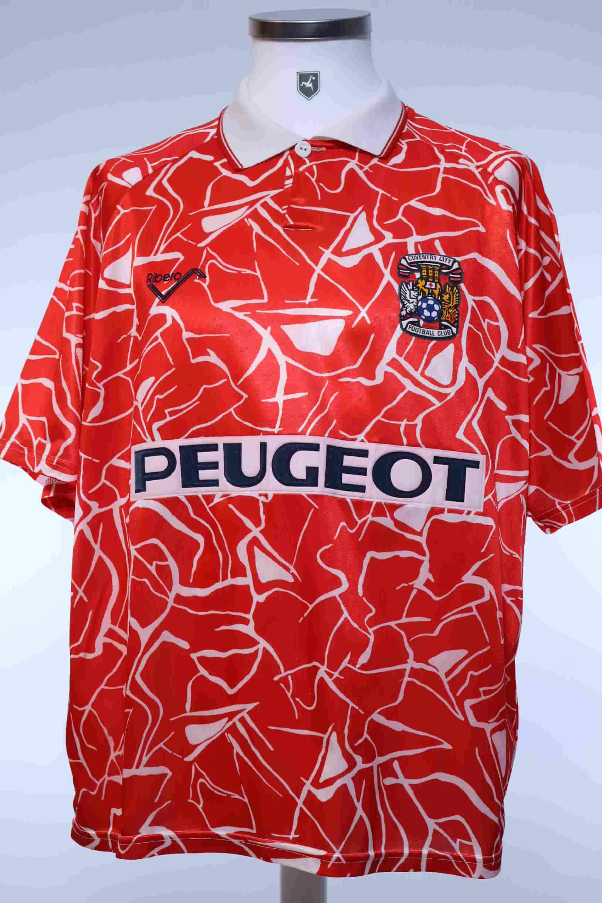 Coventry City F.C 1992/94 Away Shirt - XL- FRONT