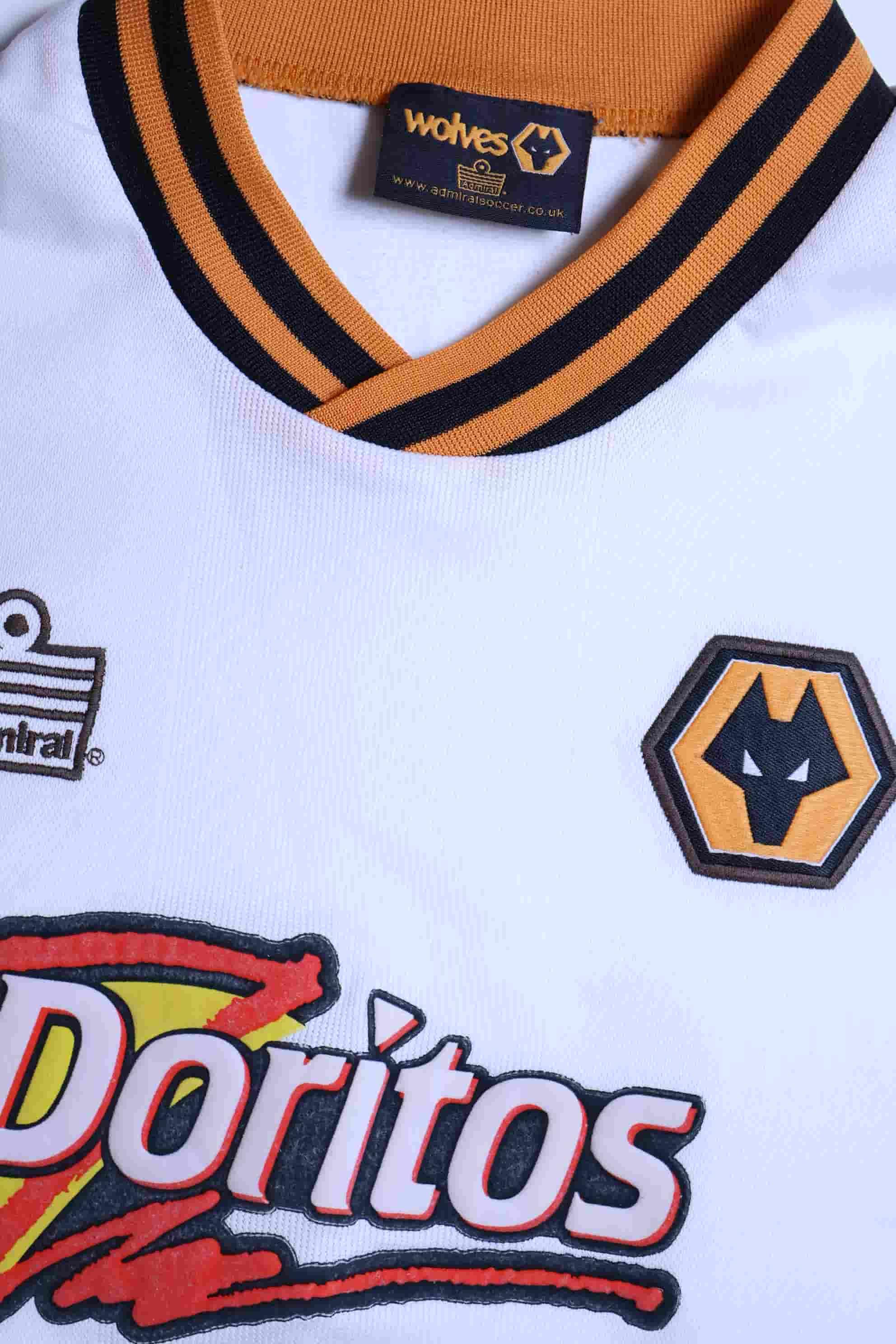 Wolverhampton Wanderes F.C 2002/03 Away Shirt - L- TAGS