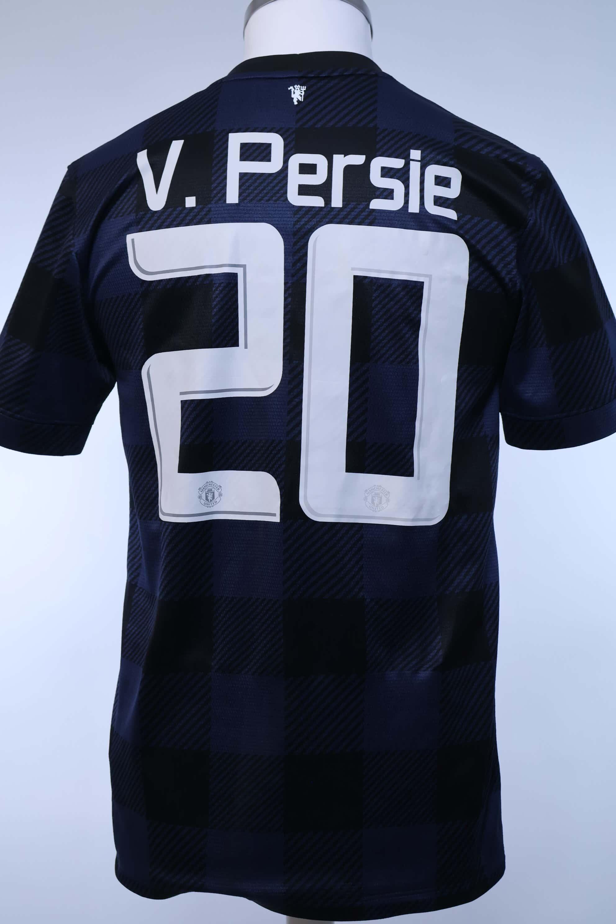 Manchester United V. Persie #20 2013/14 Away Shirt - S- FRONT