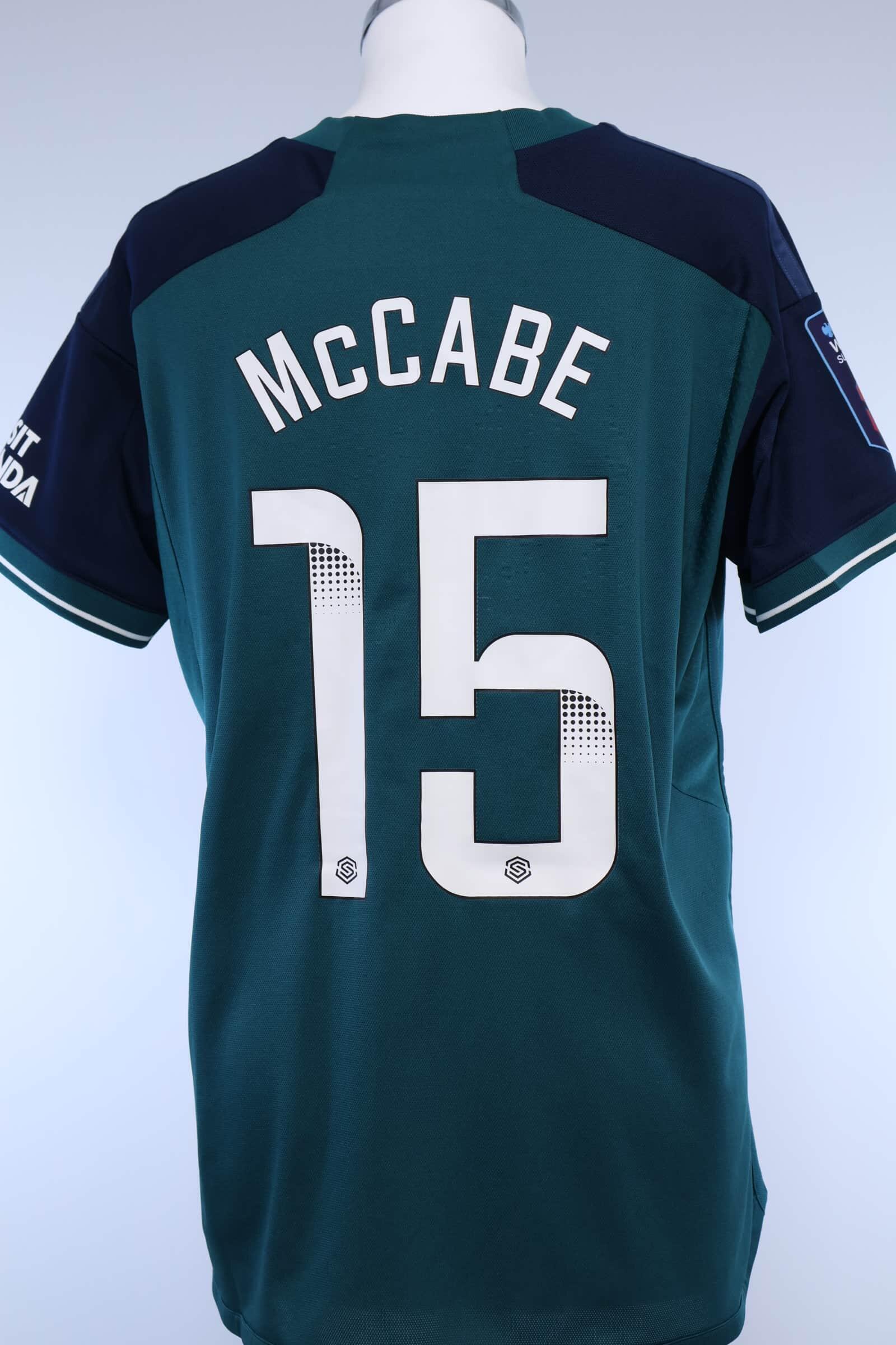 Arsenal 2023/24 Mccabe #15 Third Shirt - L (Womens)Authentic Original Football Shirt