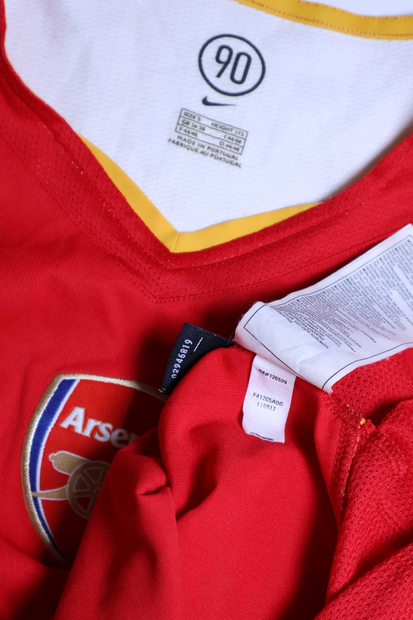 Arsenal 2004/05 Home Shirt - S- TAGS