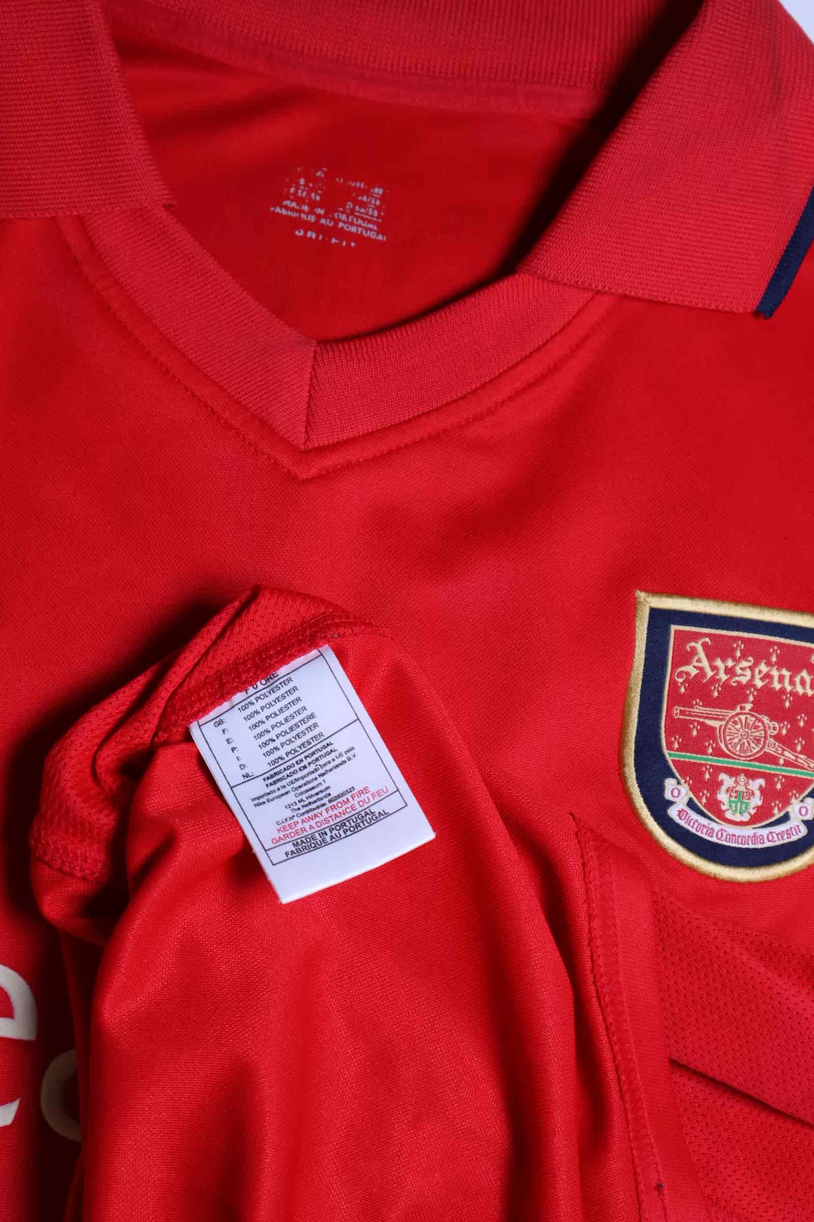 Arsenal Bergkamp #10 2000/02 Home Shirt - XL- TAGS