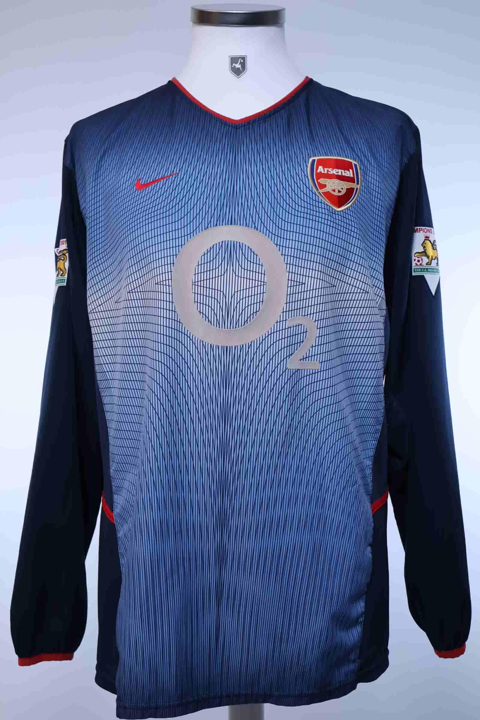 Arsenal Campbell #23 2002/03 Away Shirt - XL- BACK