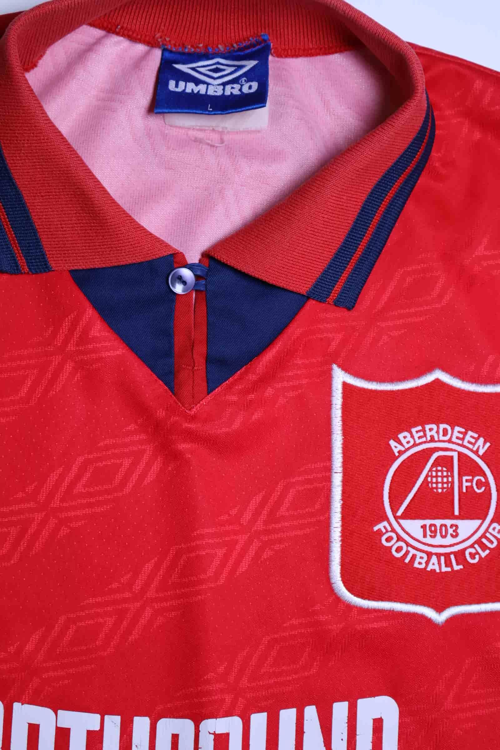 Aberdeen 1994/96 Home Shirt - L- TAGS