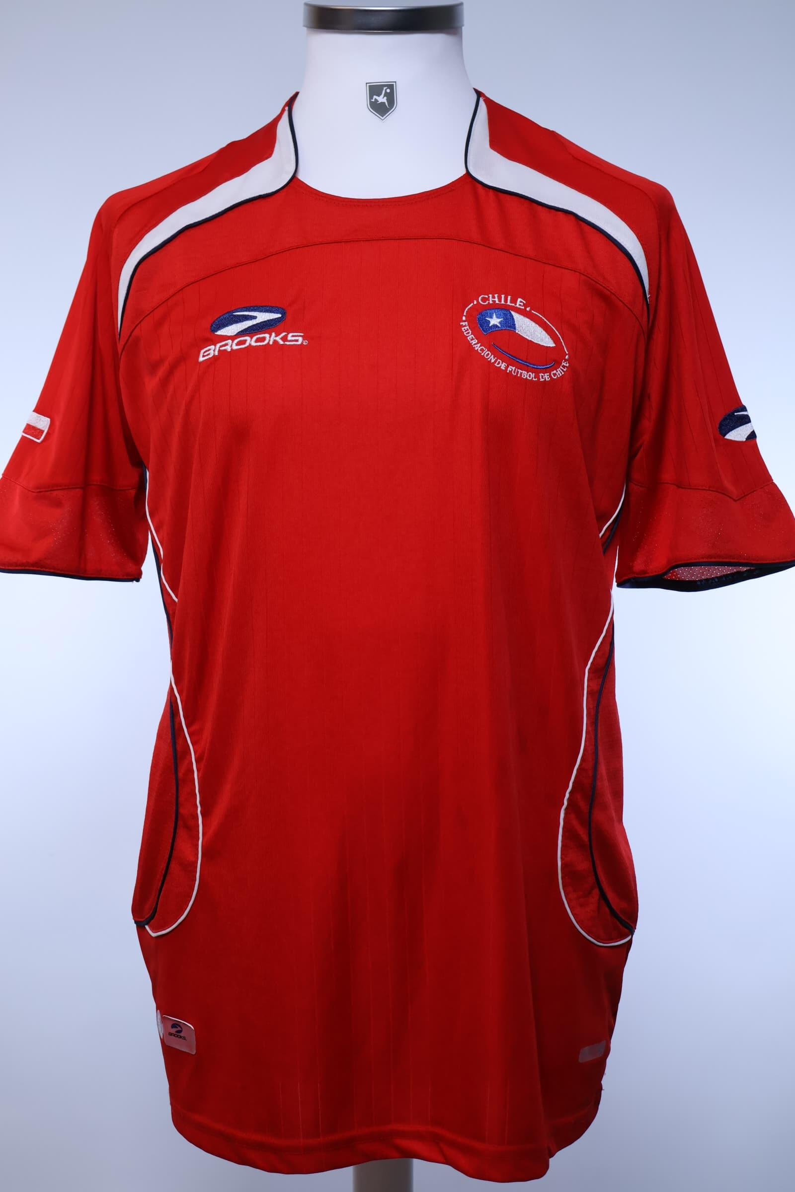 Chile 2007/09 Home Shirt - L- FRONT