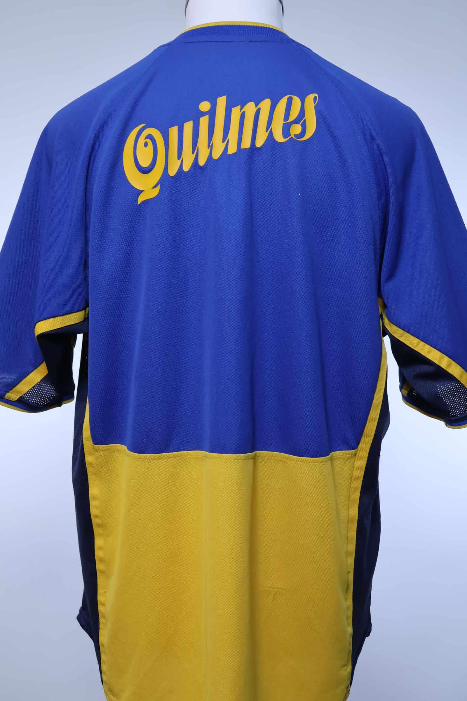 Boca Juniors 2001/02 Home Shirt - L- BACK