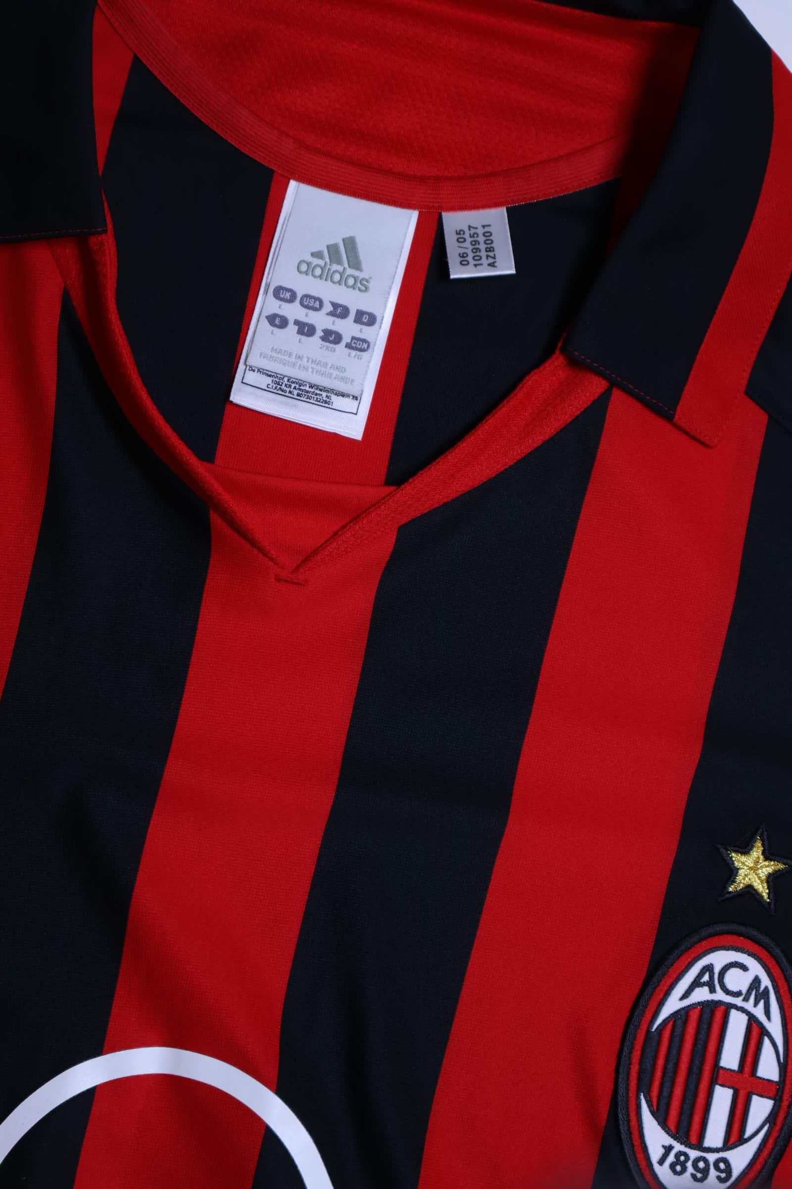 Ac Milan 2005/06 Home Shirt - L- TAGS