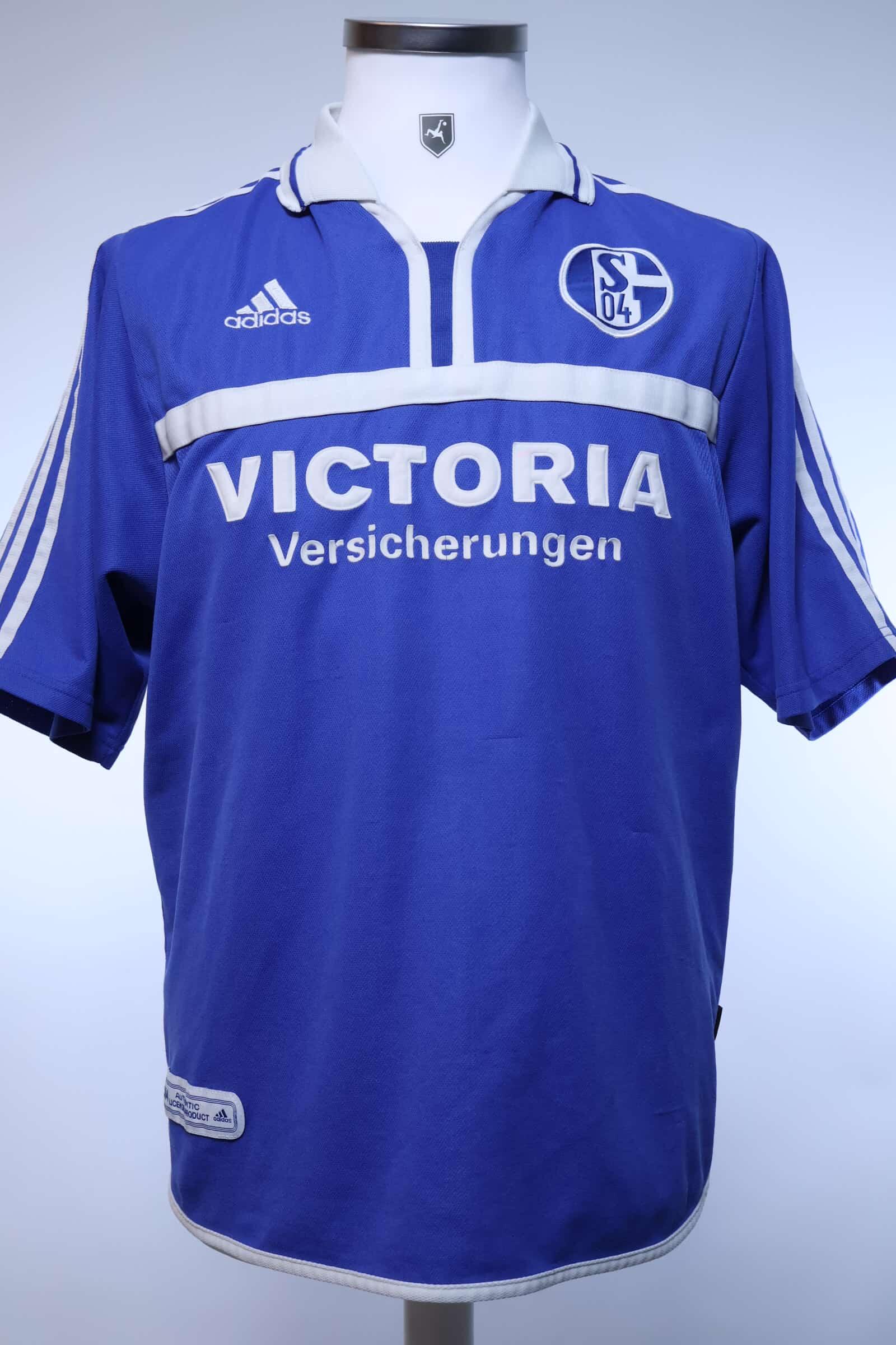 Fc Schalke 04 2001/02 Home Shirt - L- FRONT