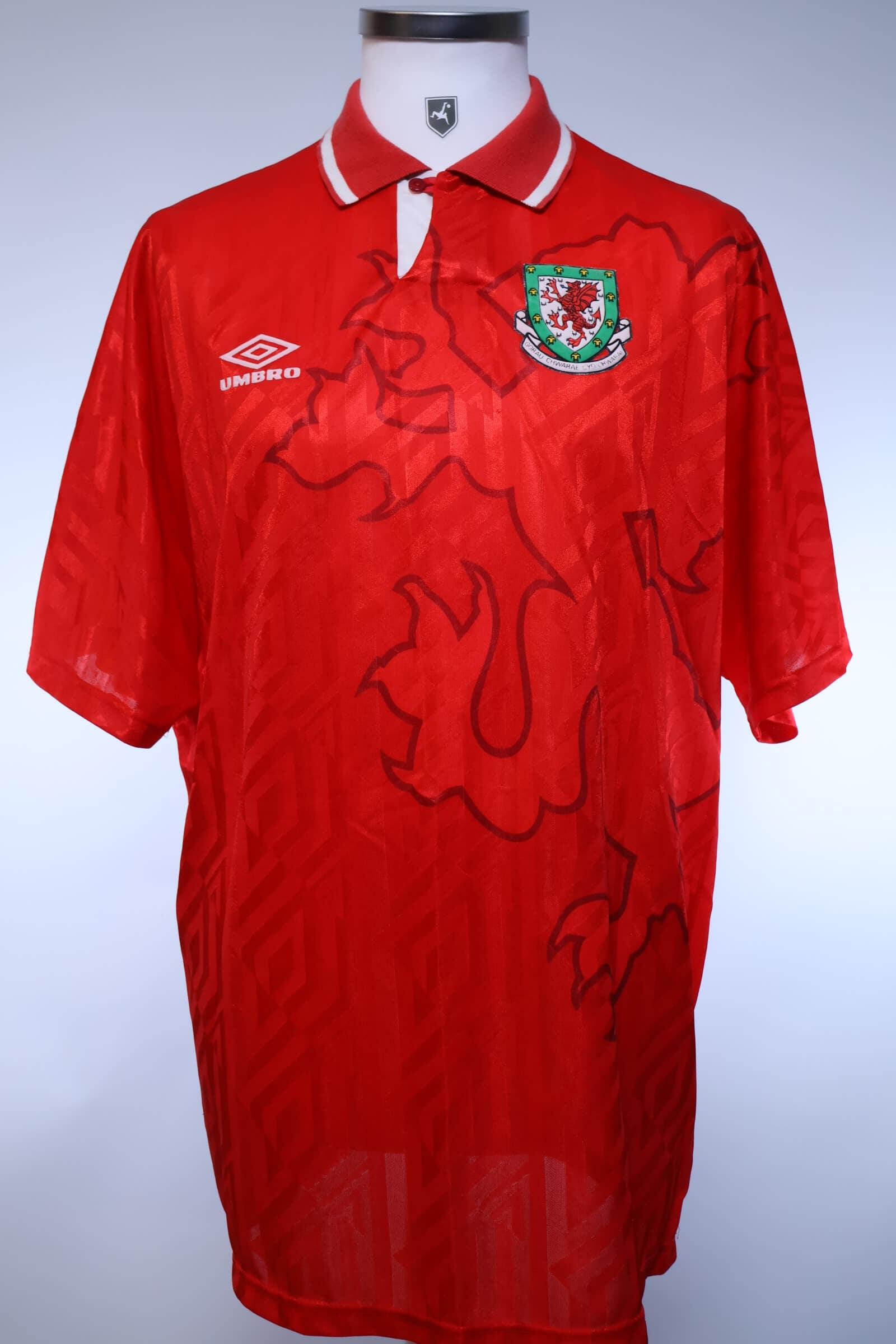 Wales 1992/94 Home Shirt - XL- FRONT