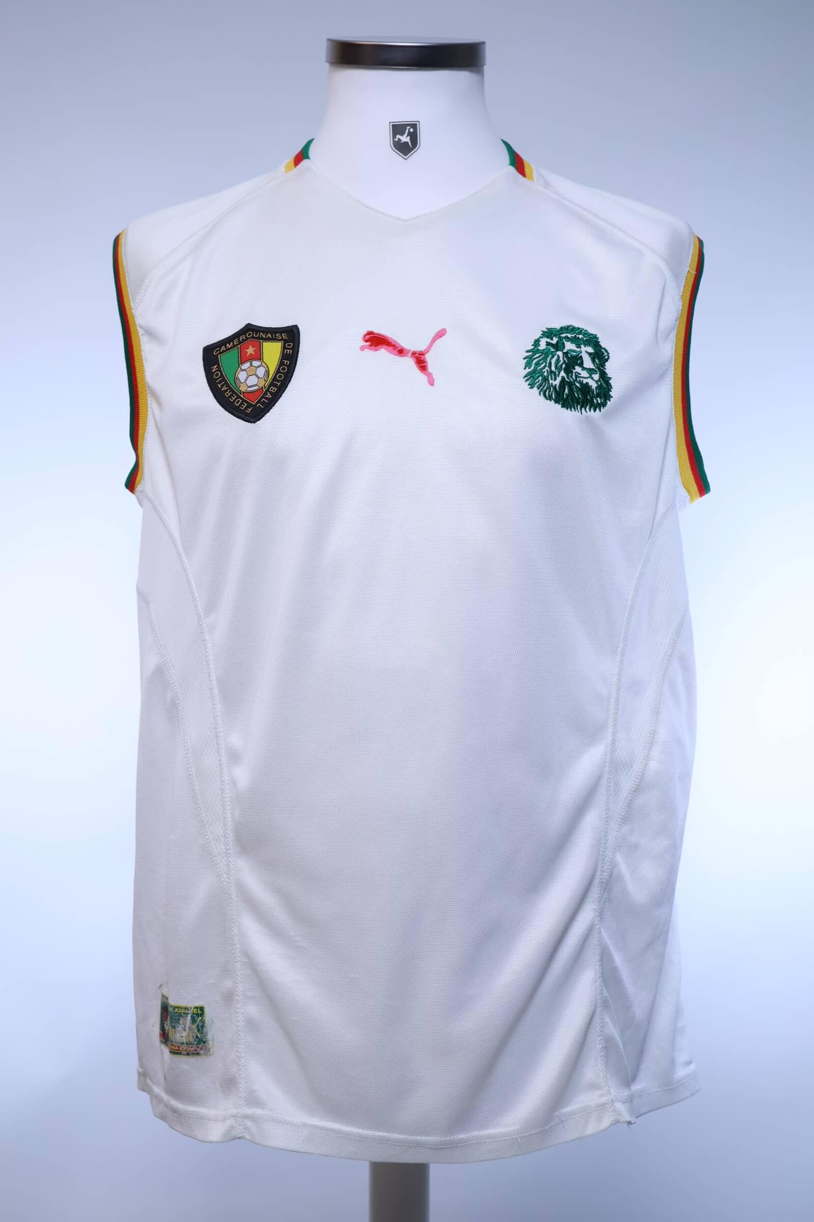 Cameroon 2004/06 Third Shirt - M- FRONT