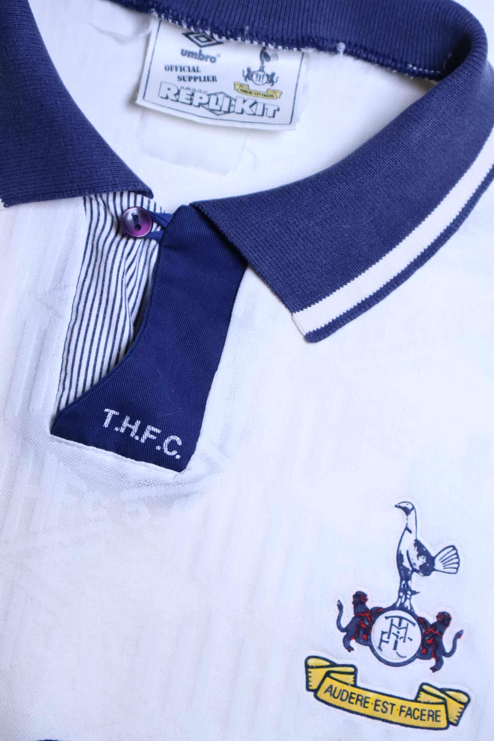Tottenham Hotspur 1991/93 Home Shirt - L