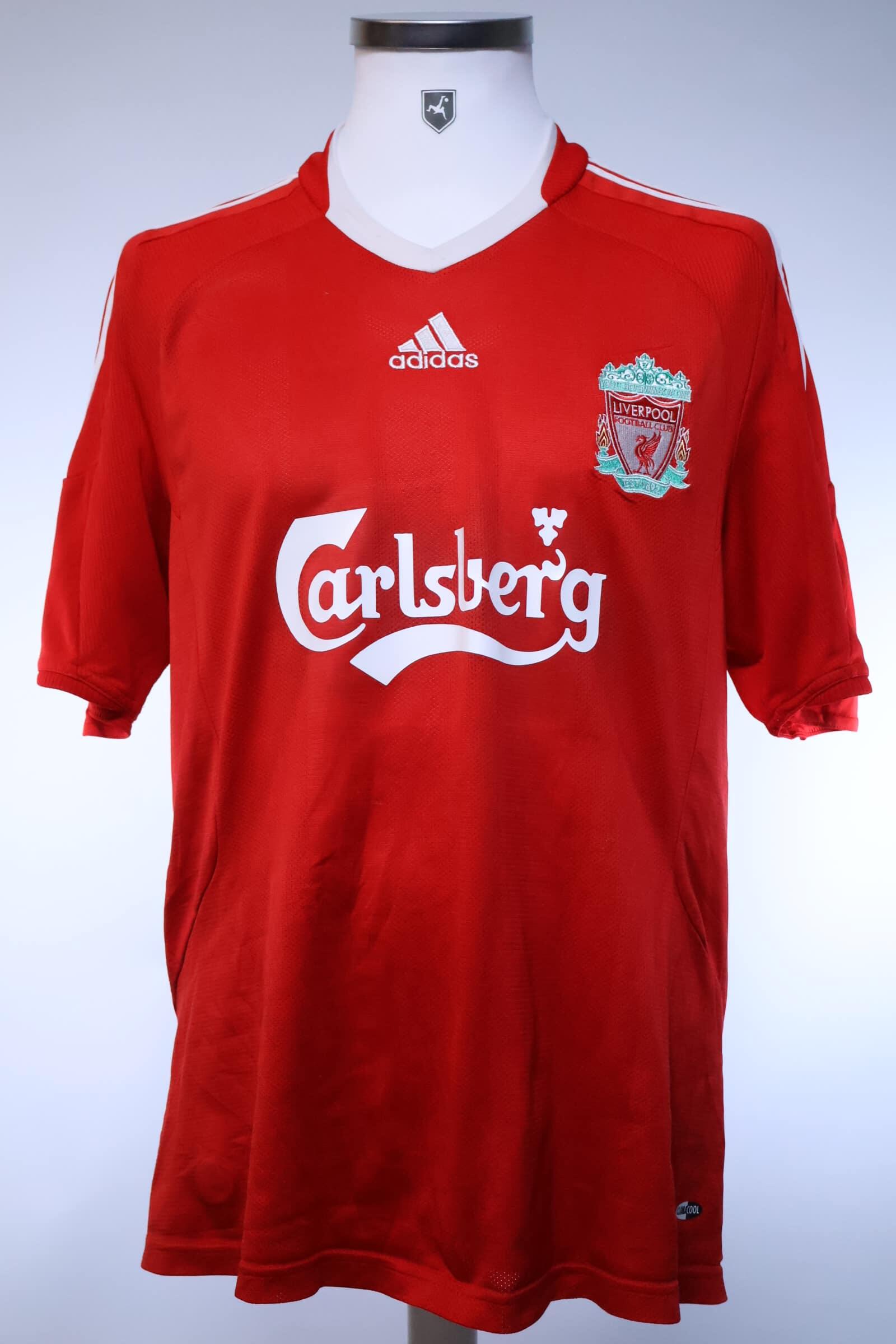 Liverpool F.C Torres #9 2008/10 Home Shirt - L- BACK