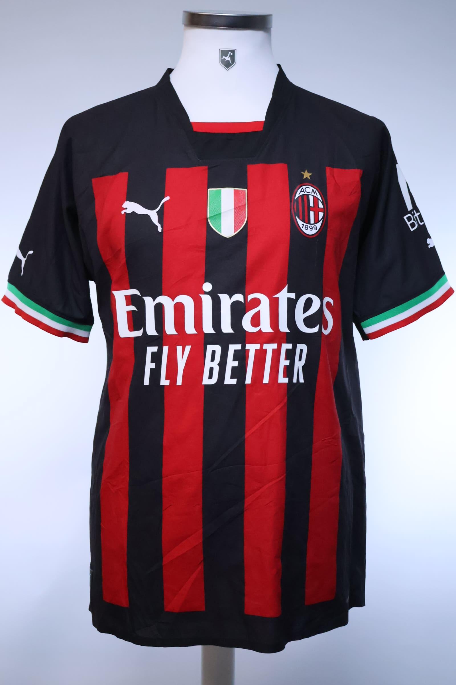 Ac Milan 2022/23 Home Shirt - Player Issue - M- FRONT