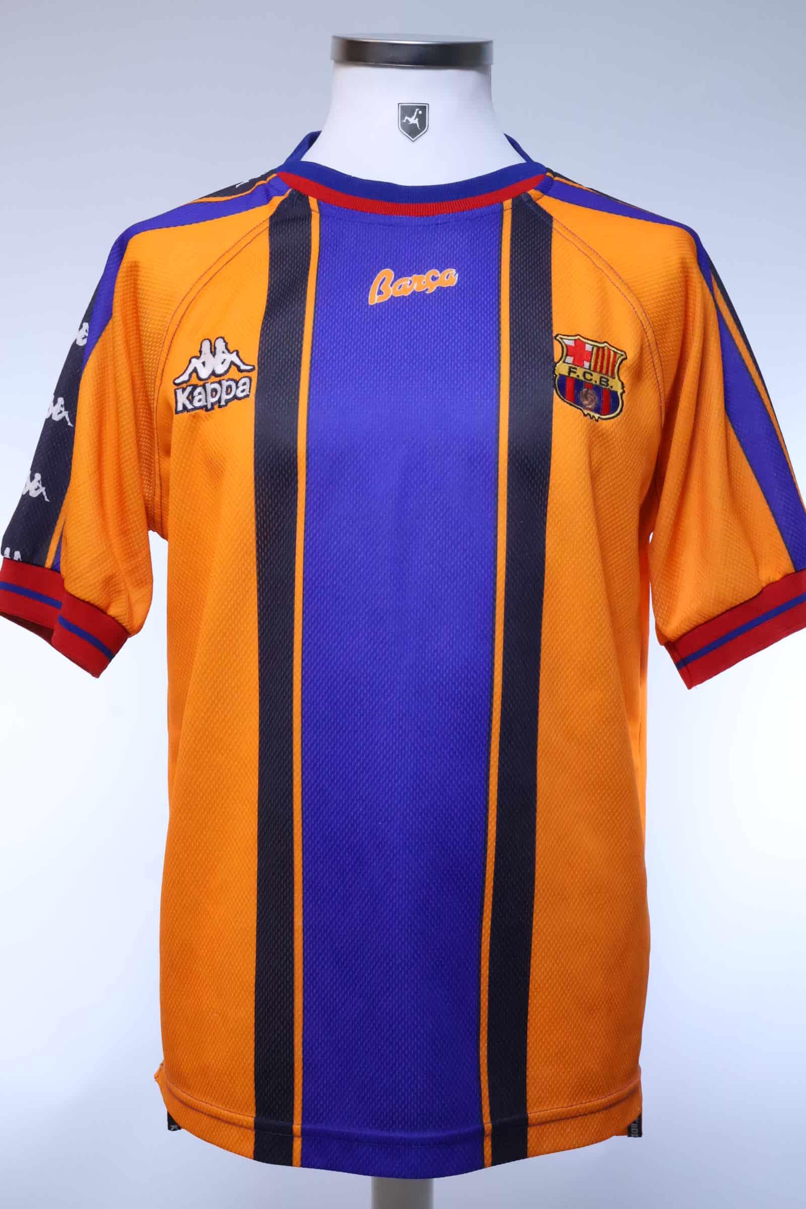Barcelona 1996/97 Away Shirt - L- FRONT