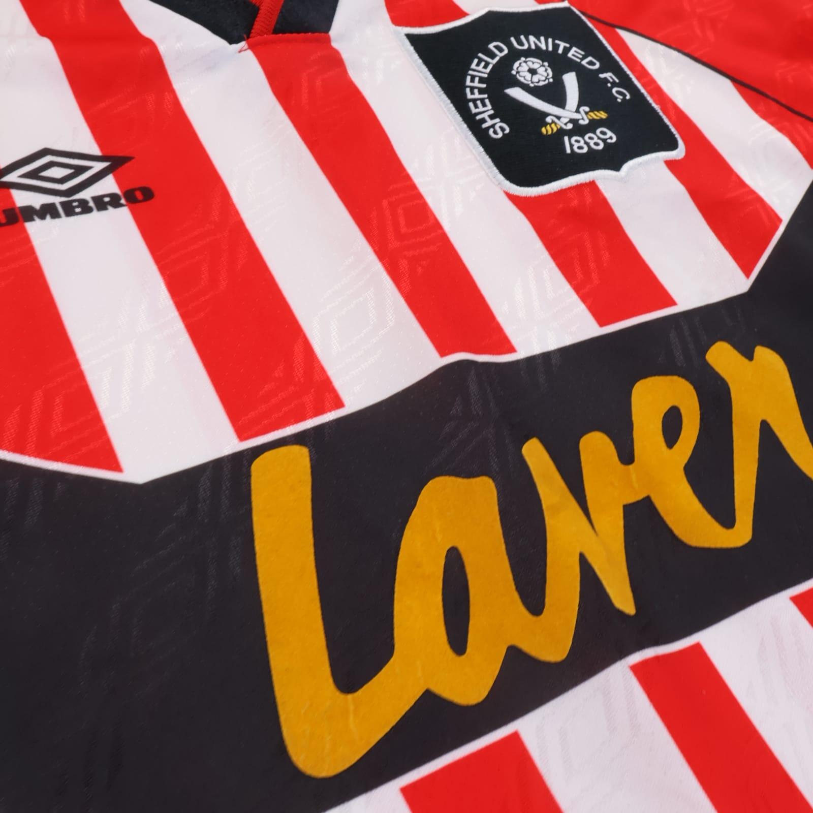Sheffield United F.C 1994/95 Home Shirt - M