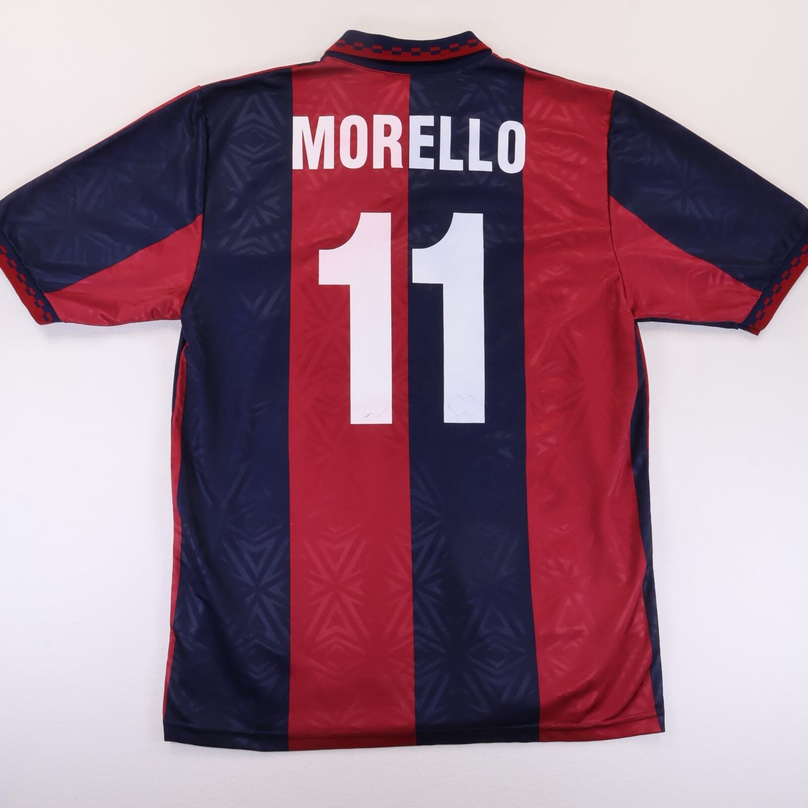 Bologna F.C Morello #11 1995/96 Home Shirt - XL- BACK