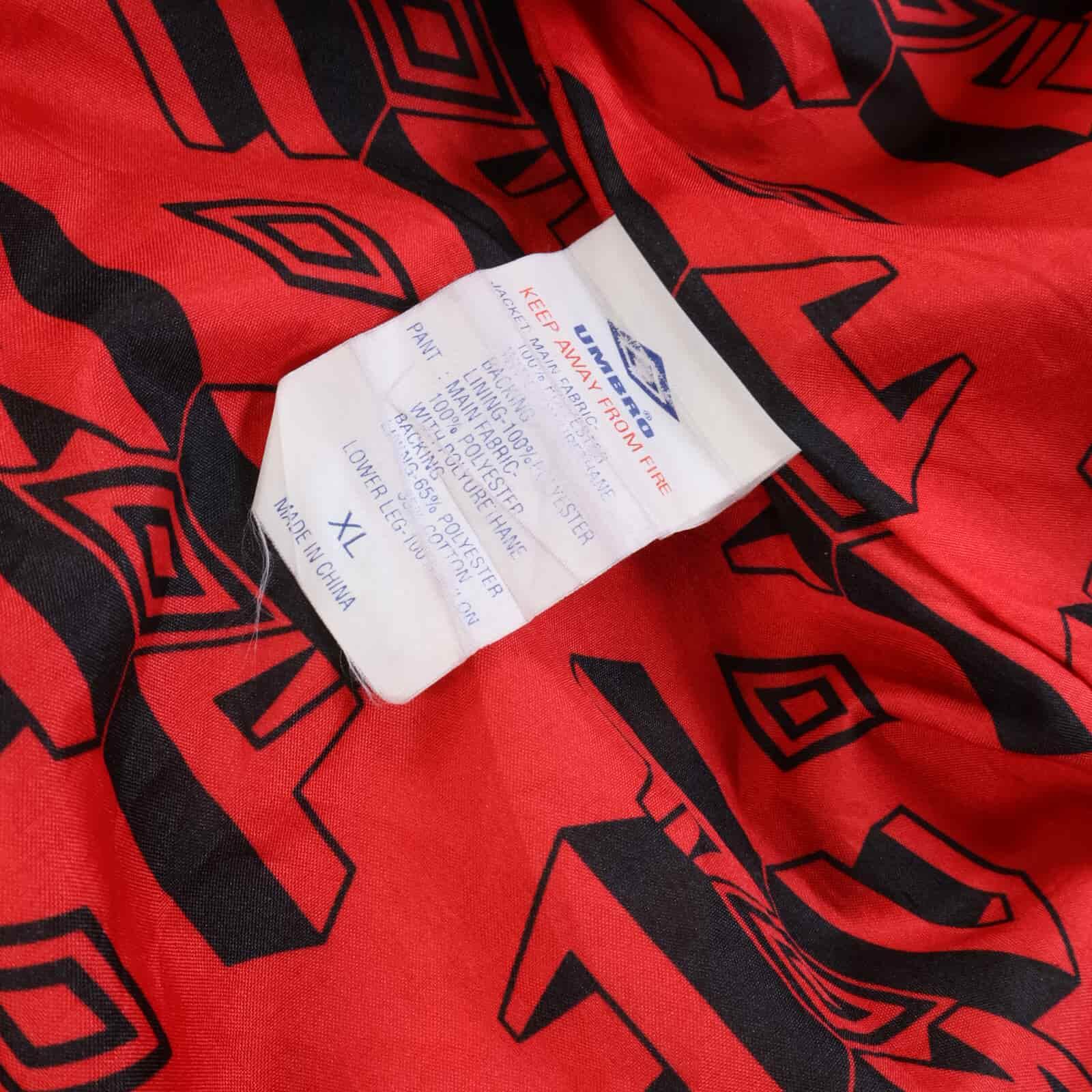 Manchester United 1992/93 Training Jacket - XL