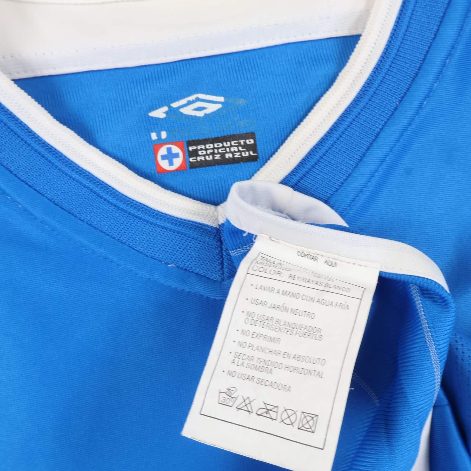 Cruz Azul 2003/04 Home Shirt - L- BACK