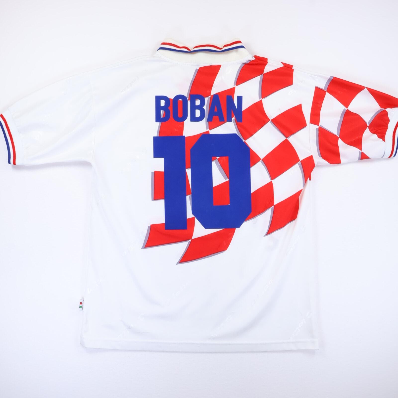 Croatia Boban #10 1998/ World Cup Home Shirt - L