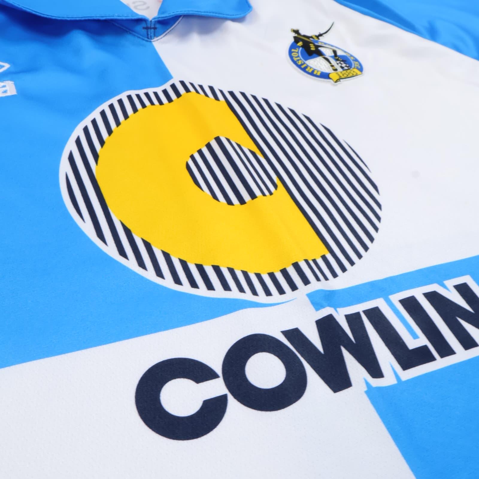 Bristol Rovers 2006/07 Home Shirt - L- BACK