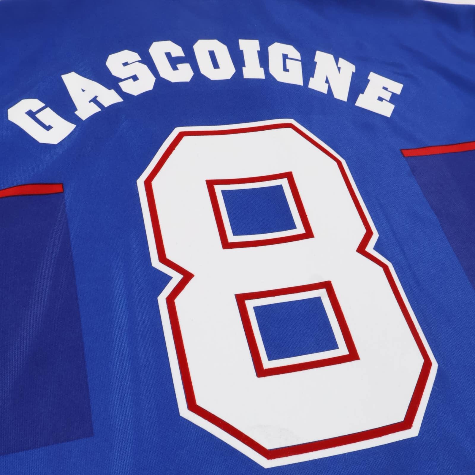Rangers Fc Gascoigne #8 1997/99 Home Shirt - L