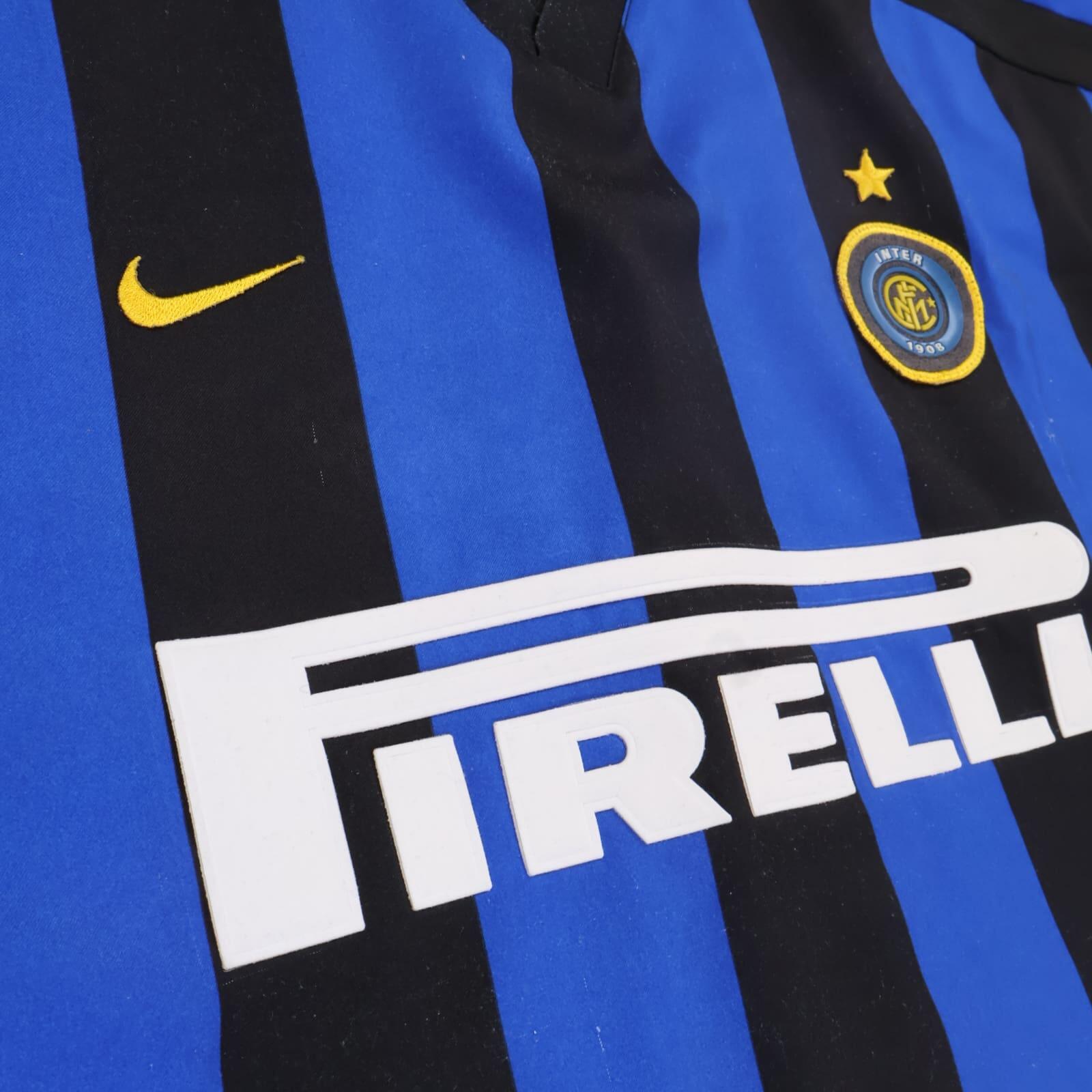 Inter Milan Crespo #9 2002/04 Home Shirt - XL
