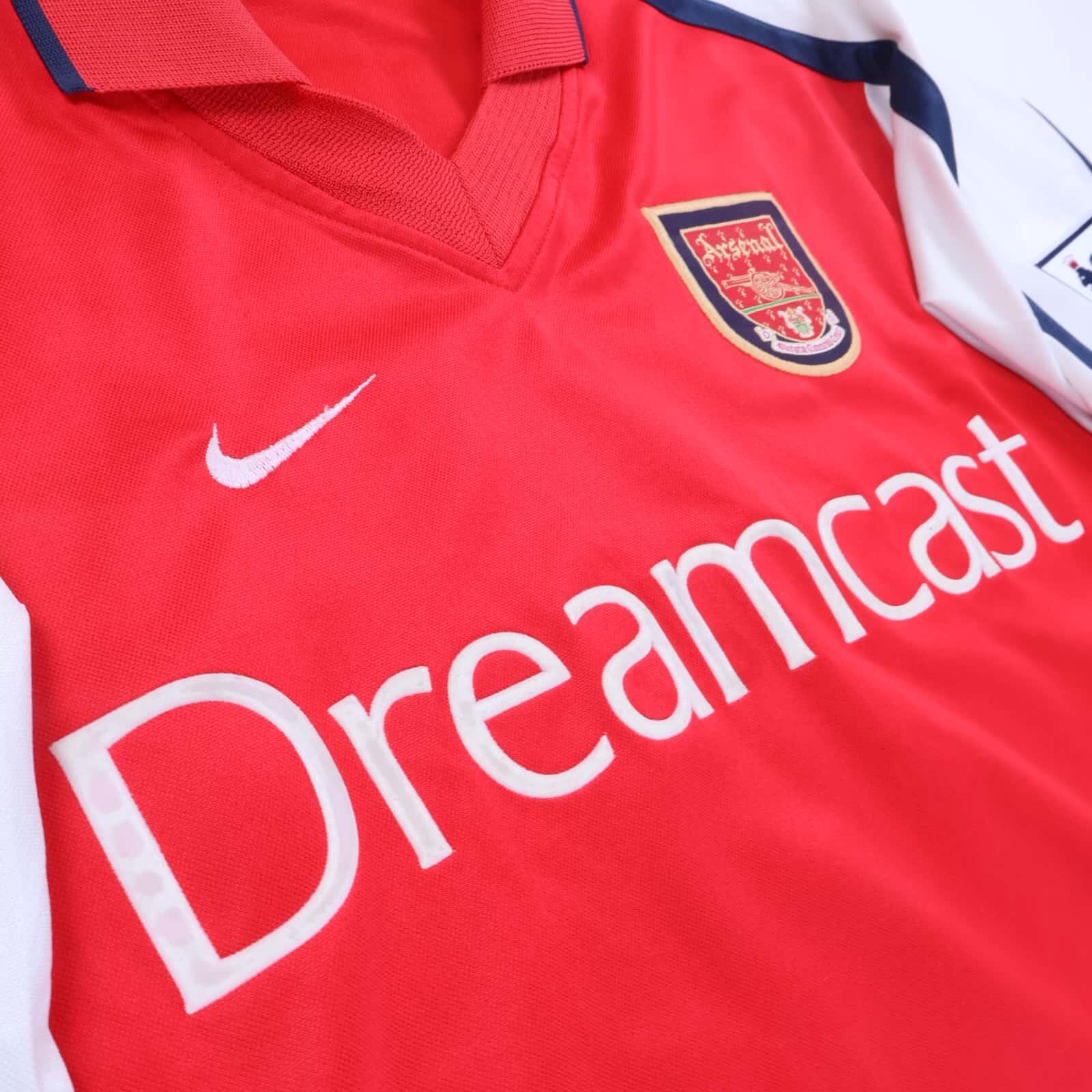 Arsenal Lauren #12 2000/02 Home Shirt - M- TAGS
