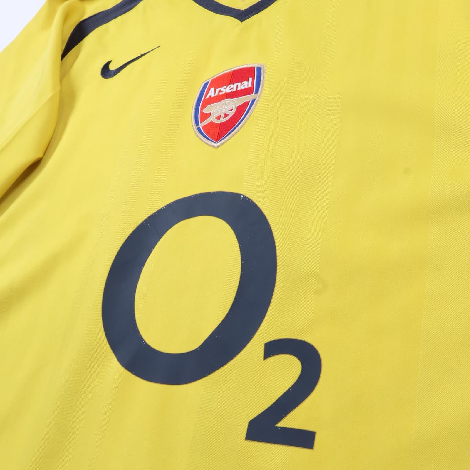 Arsenal Henry #14 2005/06 Away Shirt - L- TAGS