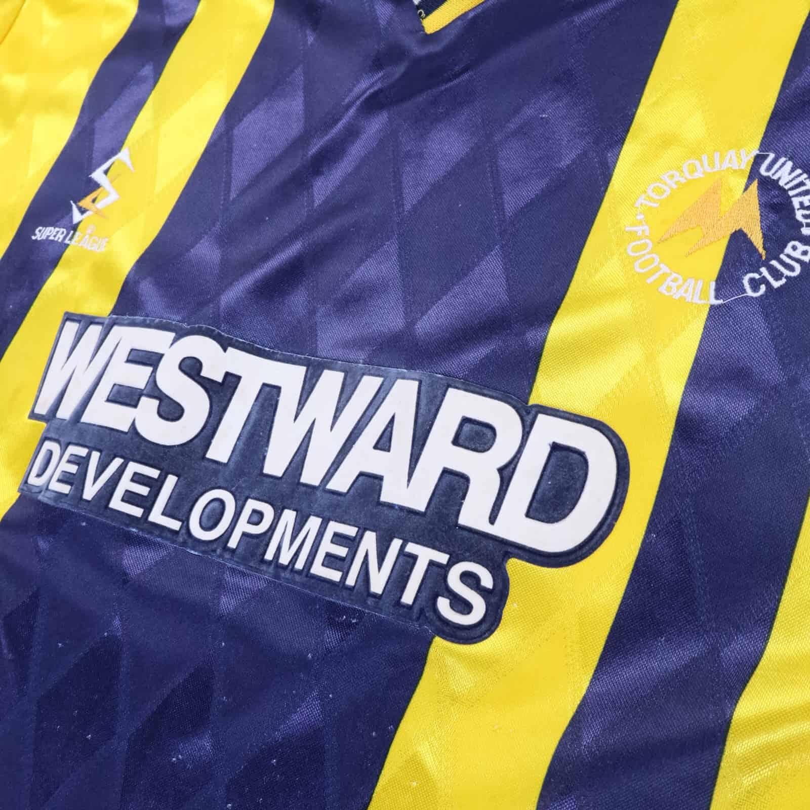 Torquay United 1997/99 Home Shirt - XL- BACK