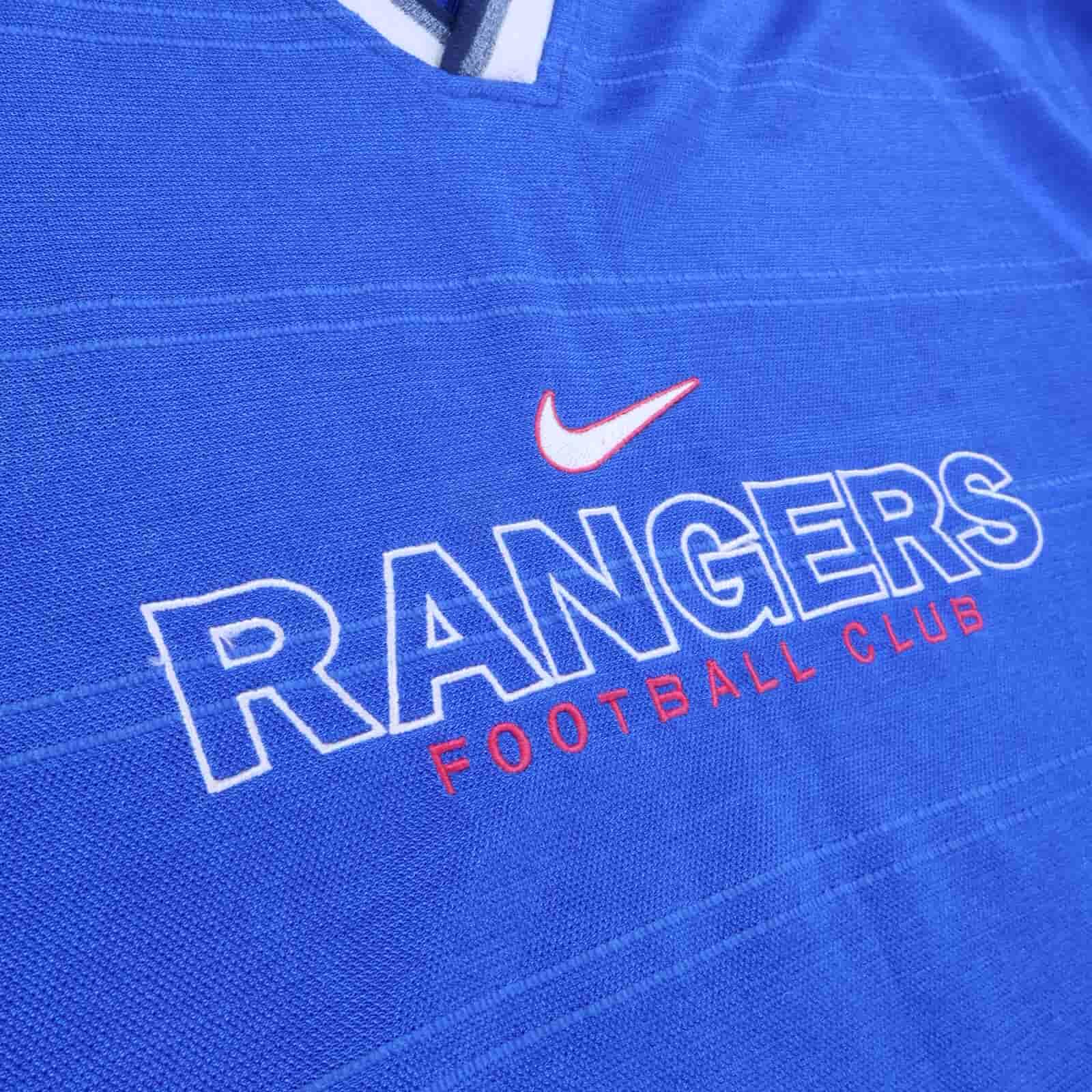 Rangers Fc 1997/99 Training Shirt - XL- BACK
