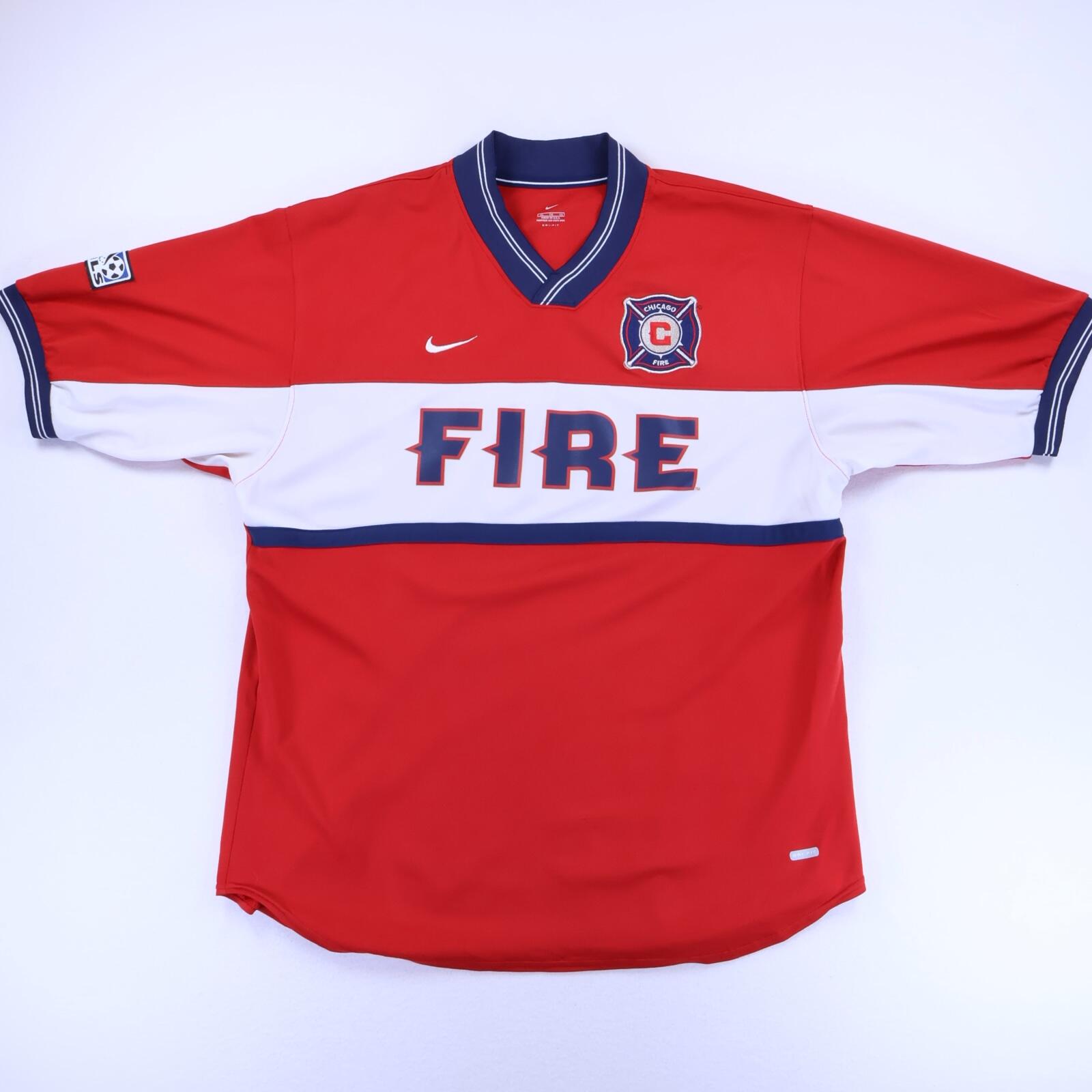 Chicago Fire 2000/02 Home Shirt - XL- FRONT