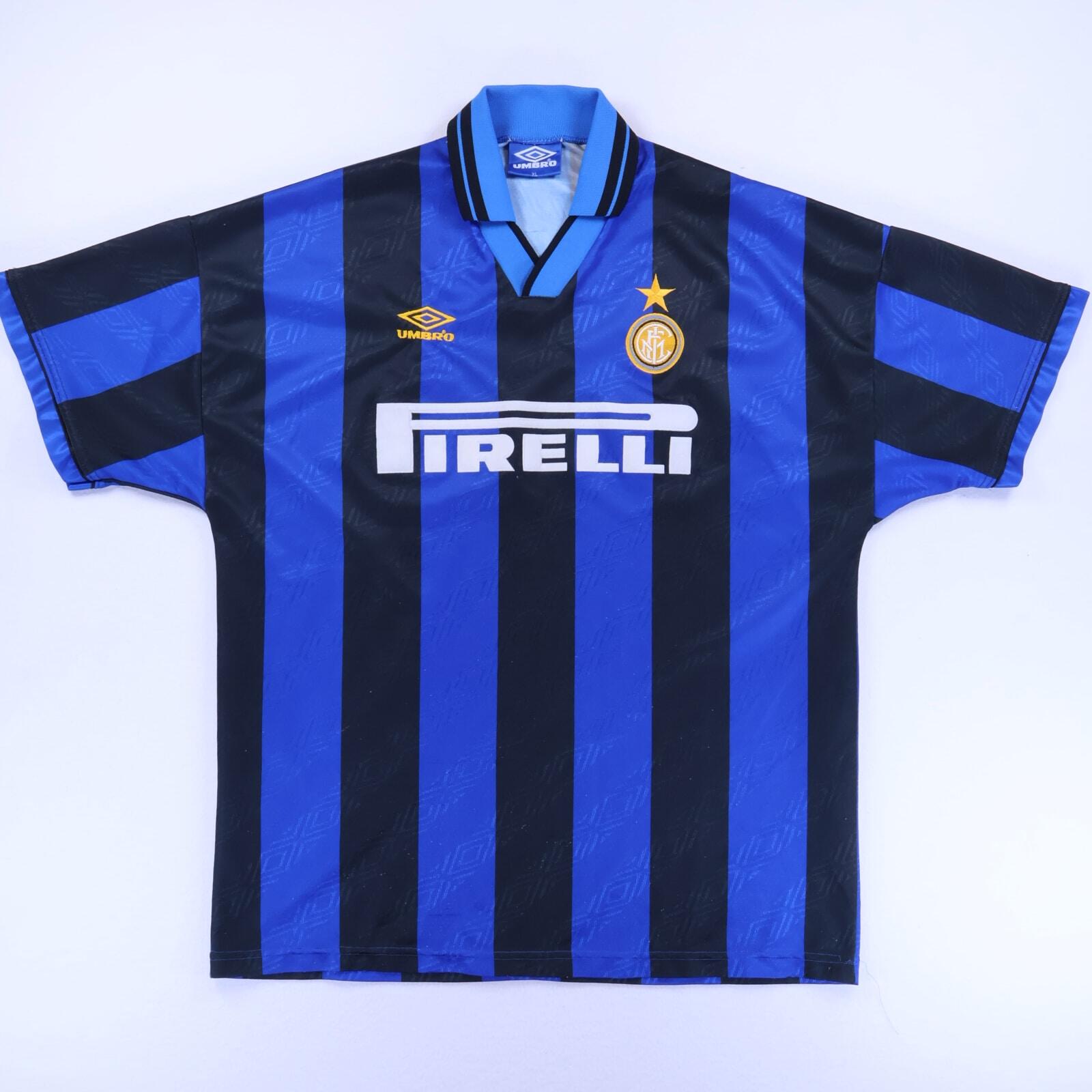 Inter Milan 1995/96 Home Shirt - XL- FRONT
