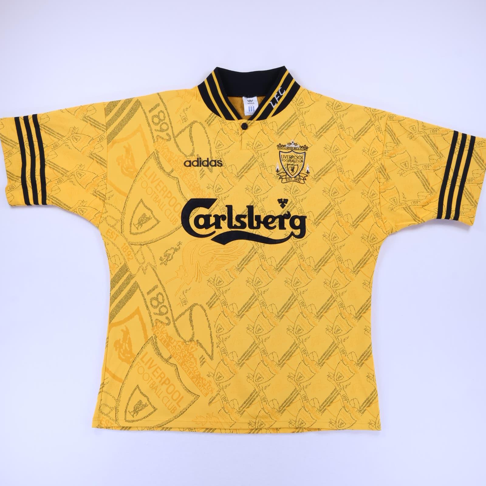 Liverpool F.C Fowler #23 1994/96 Third Shirt - XL- BACK