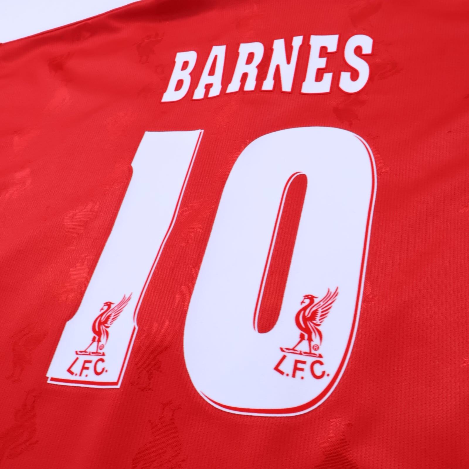 Liverpool F.C Barnes #10 1996/98 Home Shirt - 2XL