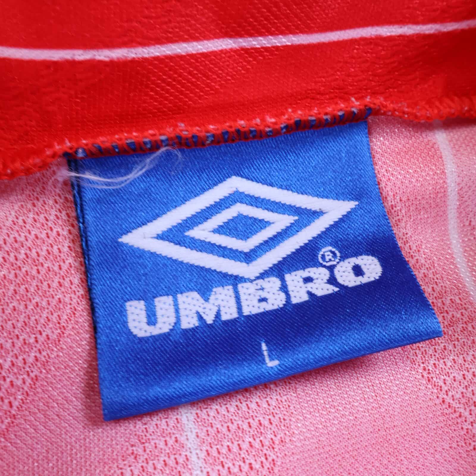 Nottingham Forest Keane #6 1992/94 Home Shirt - L- TAGS