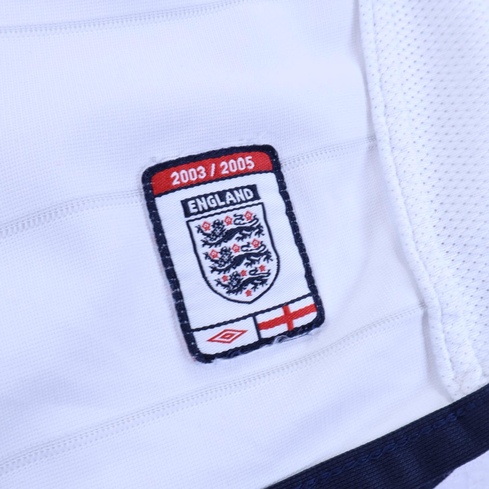 England 2003/05 Home Shirt - Reversible - M