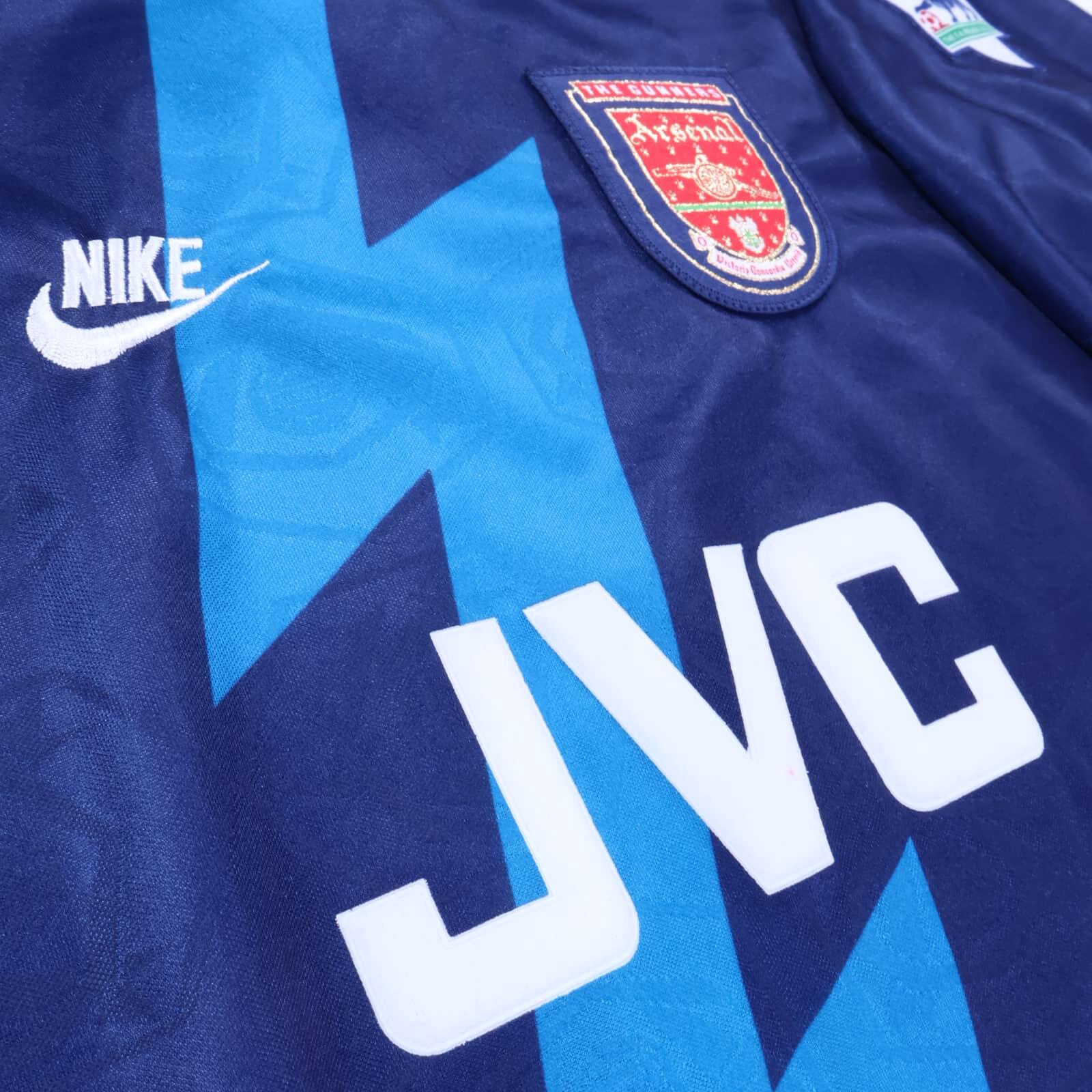 Arsenal Platt #7 1995/96 Away Shirt - L