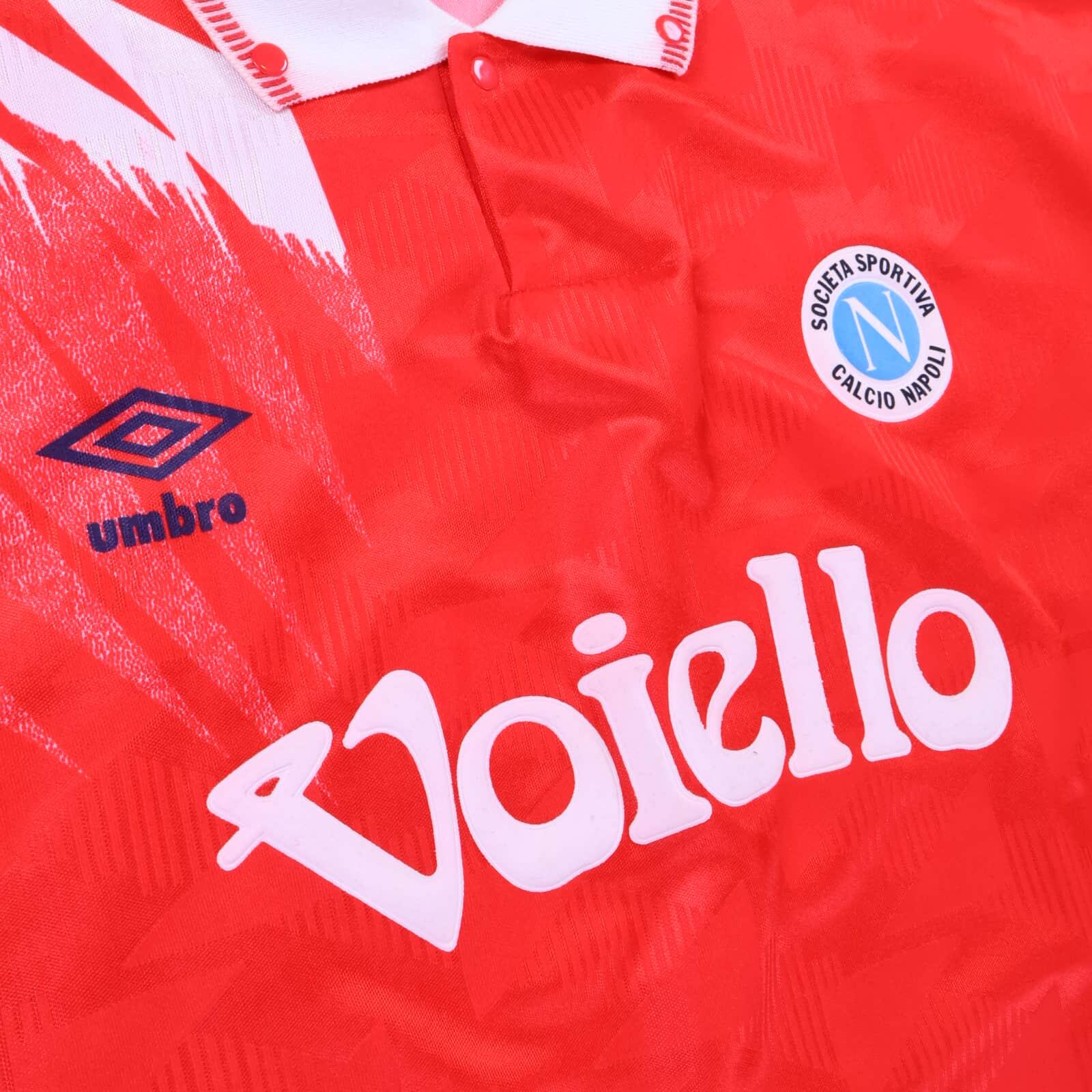 Napoli 1991/92 Third Shirt - XL- BACK