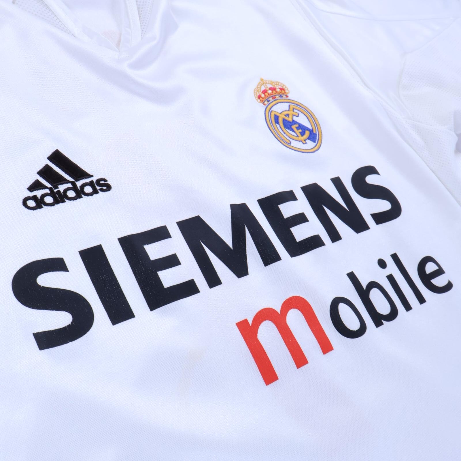 Real Madrid Raul #7 2004/05 Home Shirt - M