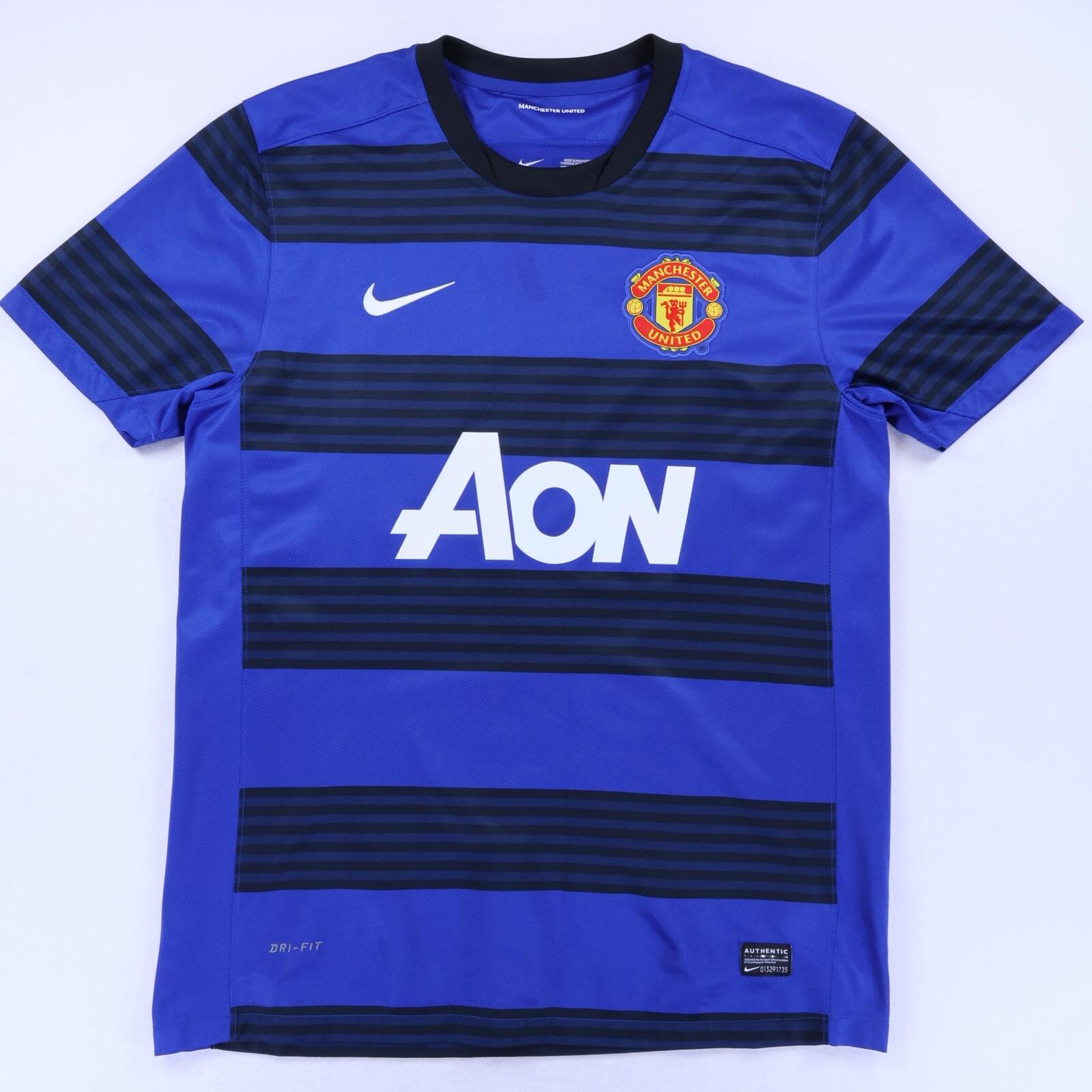 Manchester United 2011/12 Away Shirt - L- FRONT