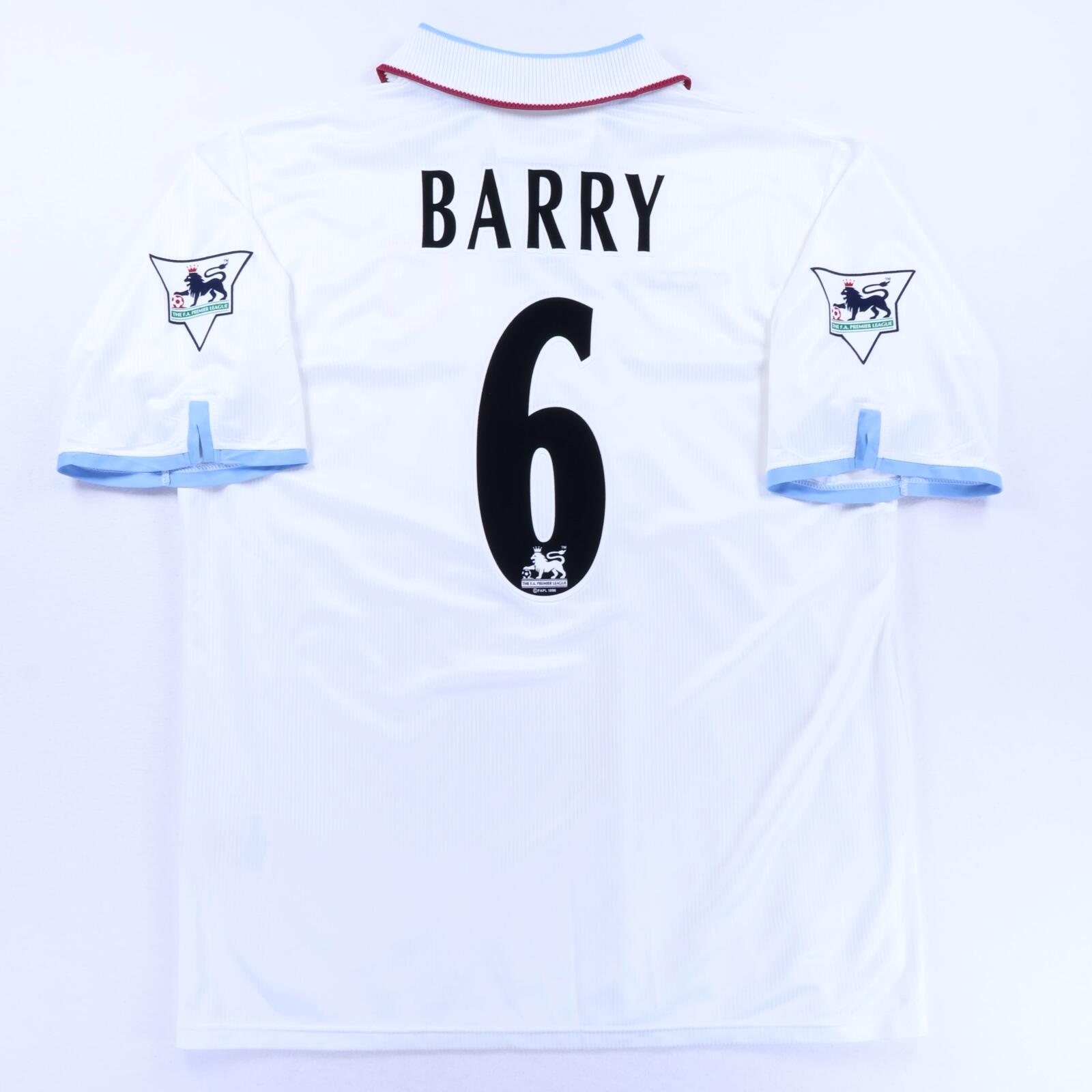 Aston Villa Barry #6 2002/03 Away Shirt - XL- FRONT