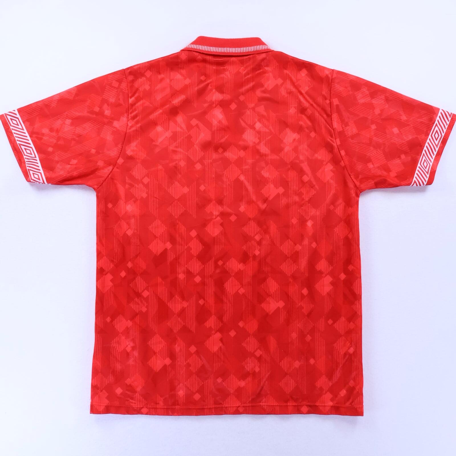 Wales 1990/92 Home Shirt - L