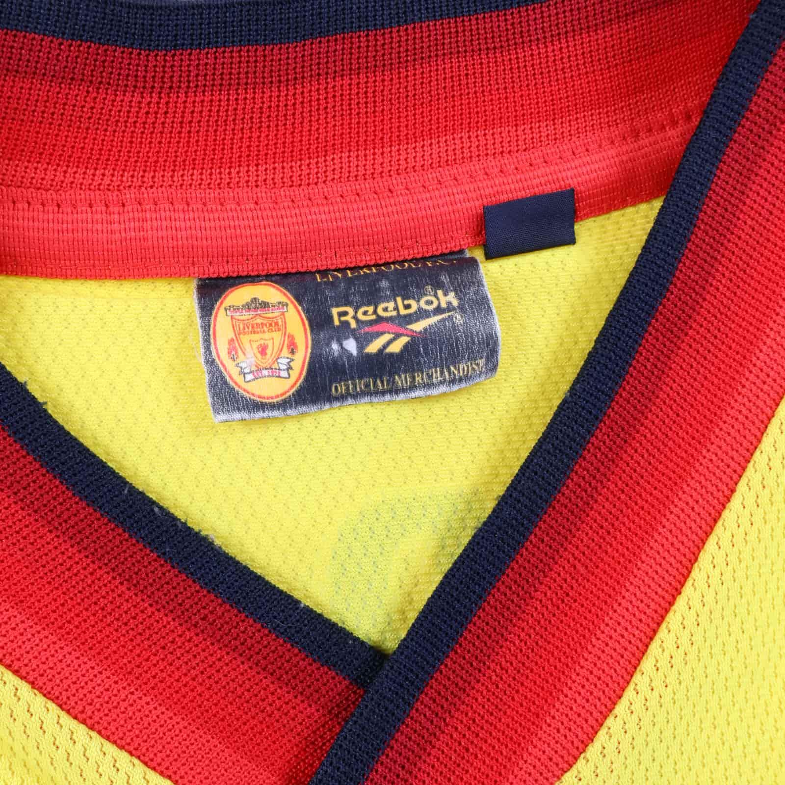 Liverpool F.C Gerrard #28 1997/99 Away Shirt - 2XL- TAGS