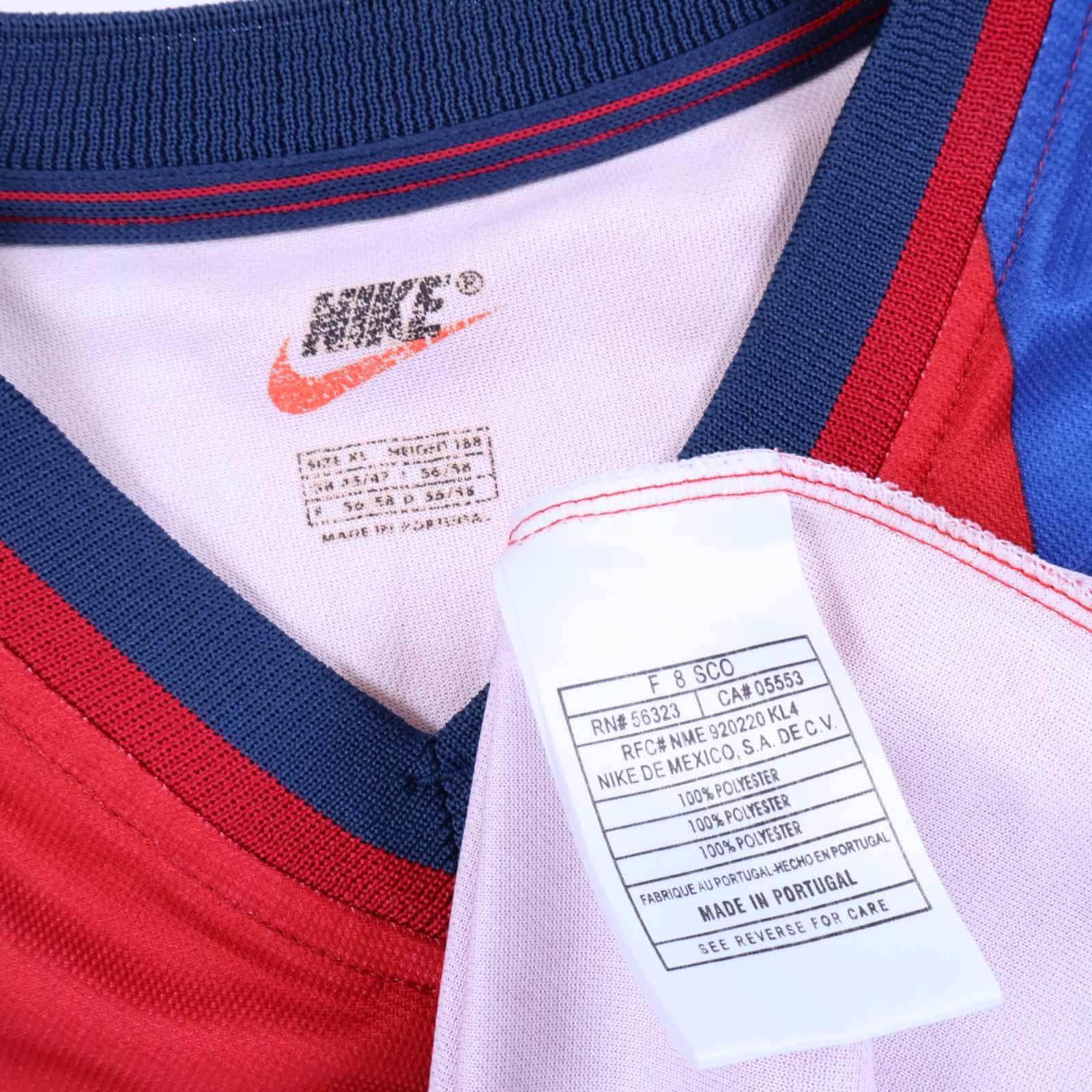 Barcelona Xavi #26 1998/99 Home Shirt - XL