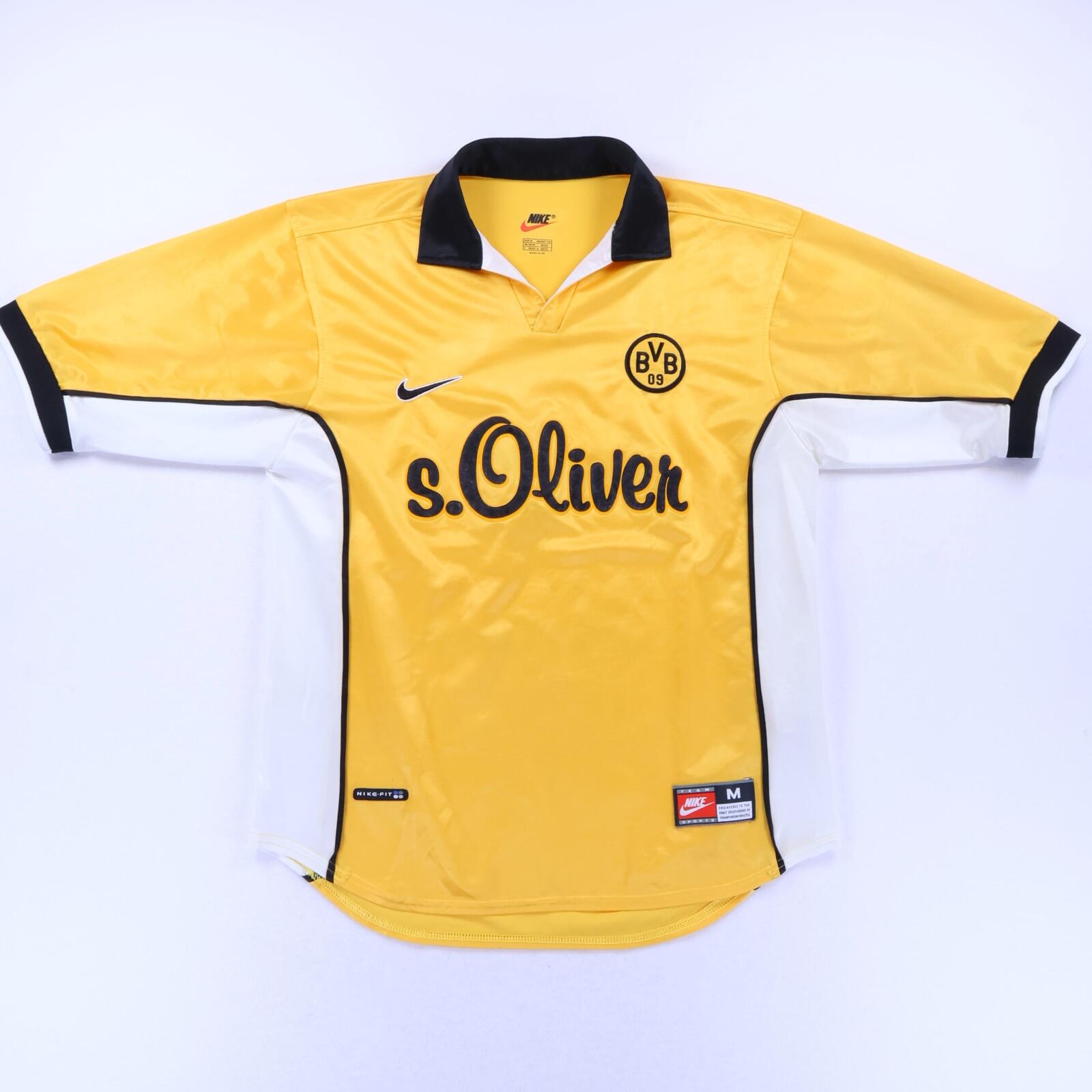 Borussia Dortmund 1998/00 Home Shirt - M- FRONT